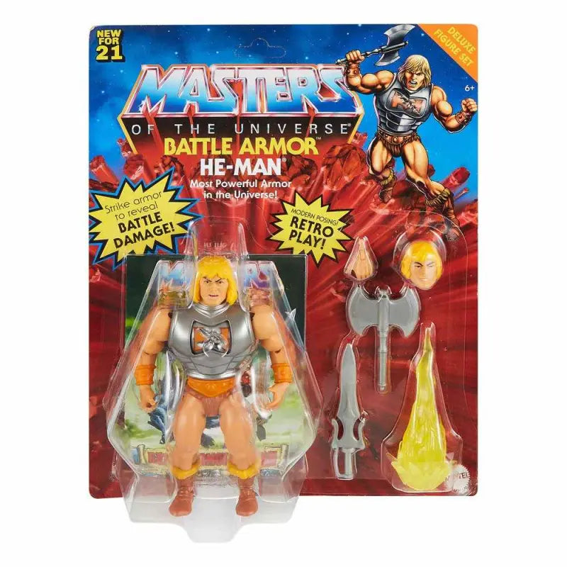 Masters of the Universe - Origins - Battle Armor He-Man Deluxe (mehrere Versionen)