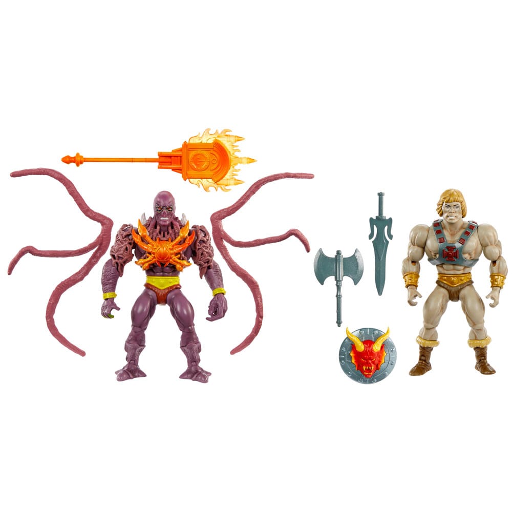 Masters of the Universe - Stranger Things - 2er-Pack He-Man & Vecna 14 cm