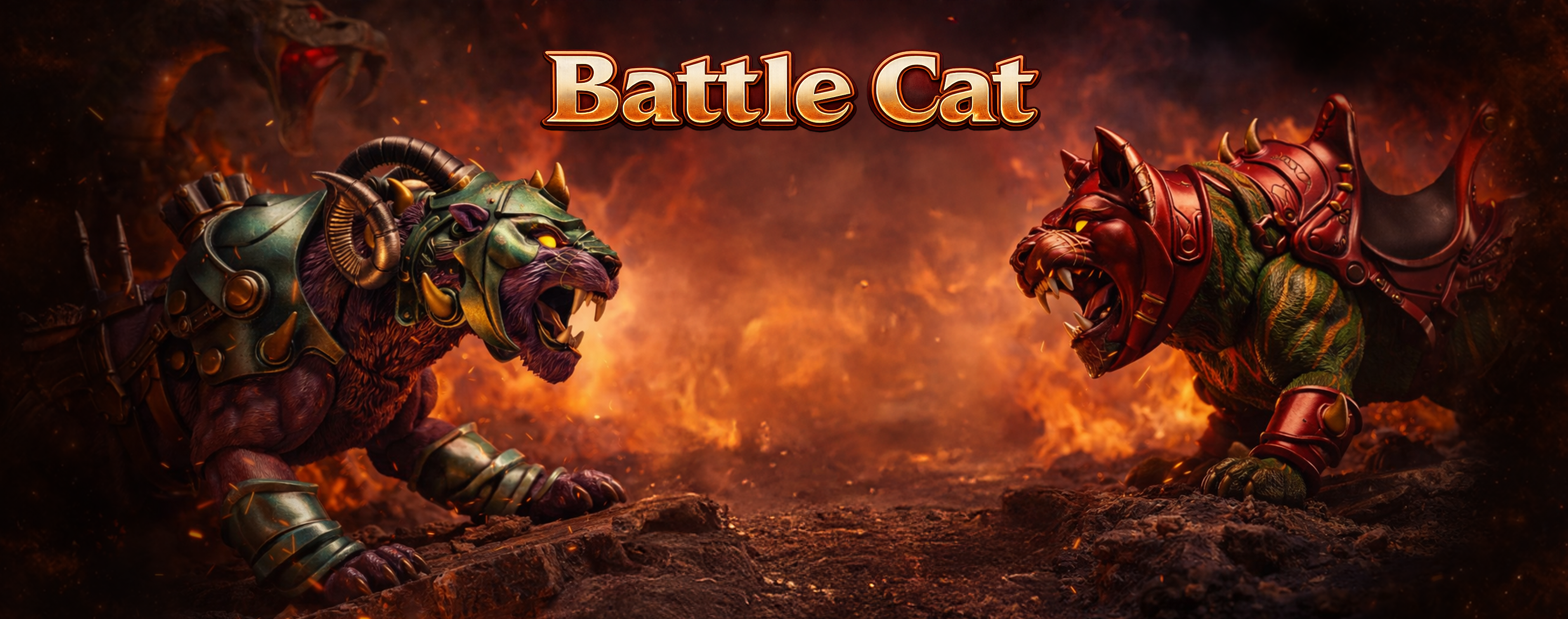 Battle Cat Masters of the Universe Figuren