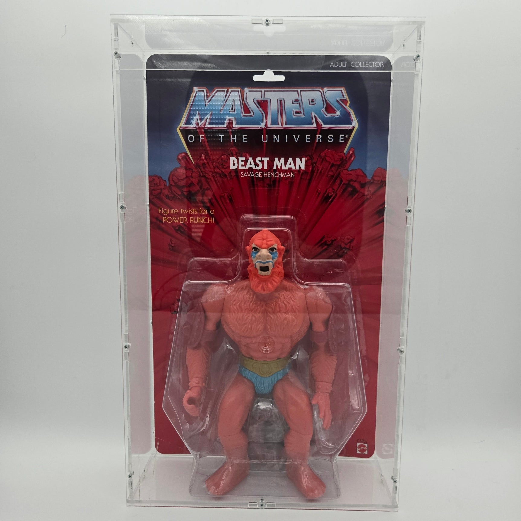 Master of the Universe 12" GIANTS Actionfigur Beast Man 2014 *SORA-CASE*