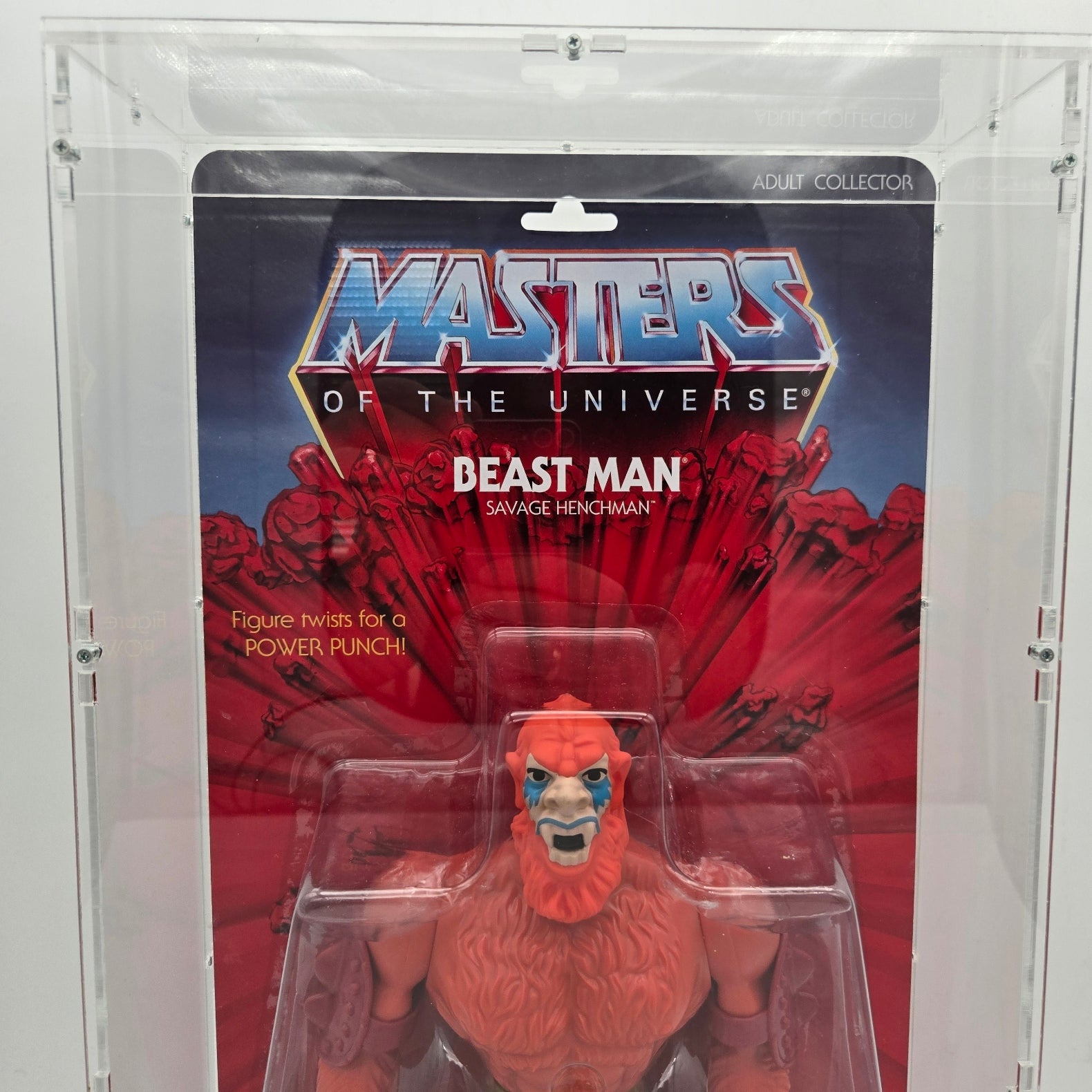 Master of the Universe 12" GIANTS Actionfigur Beast Man 2014 *SORA-CASE*
