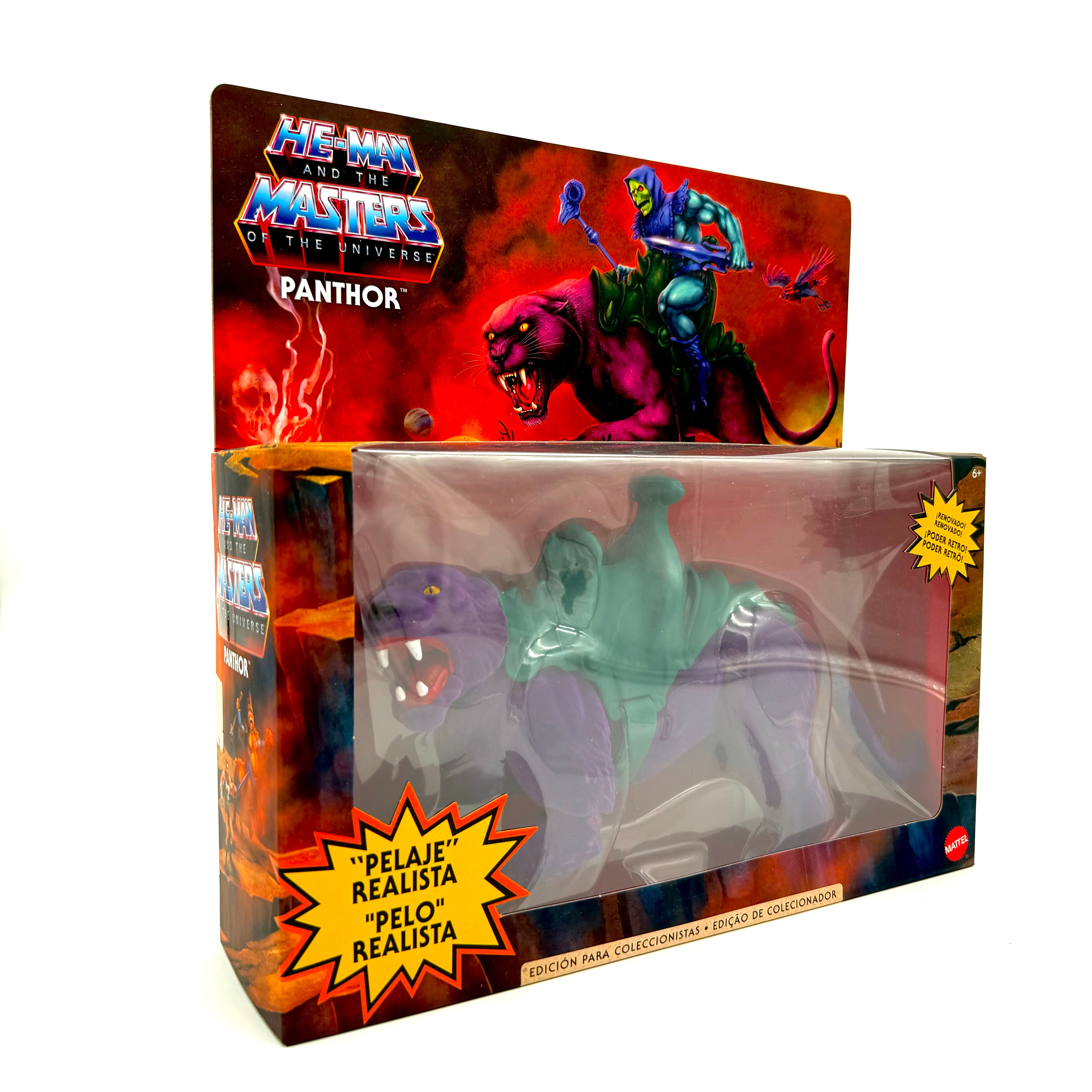 Masters of the Universe Origins PANTHOR FLOCKED - unterschiedlicher Zustand