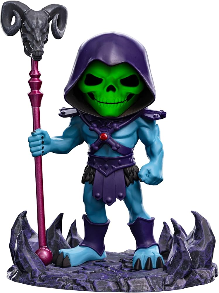 Masters of the Universe - Skeletor Statue - Glow in the Dark - Minico
