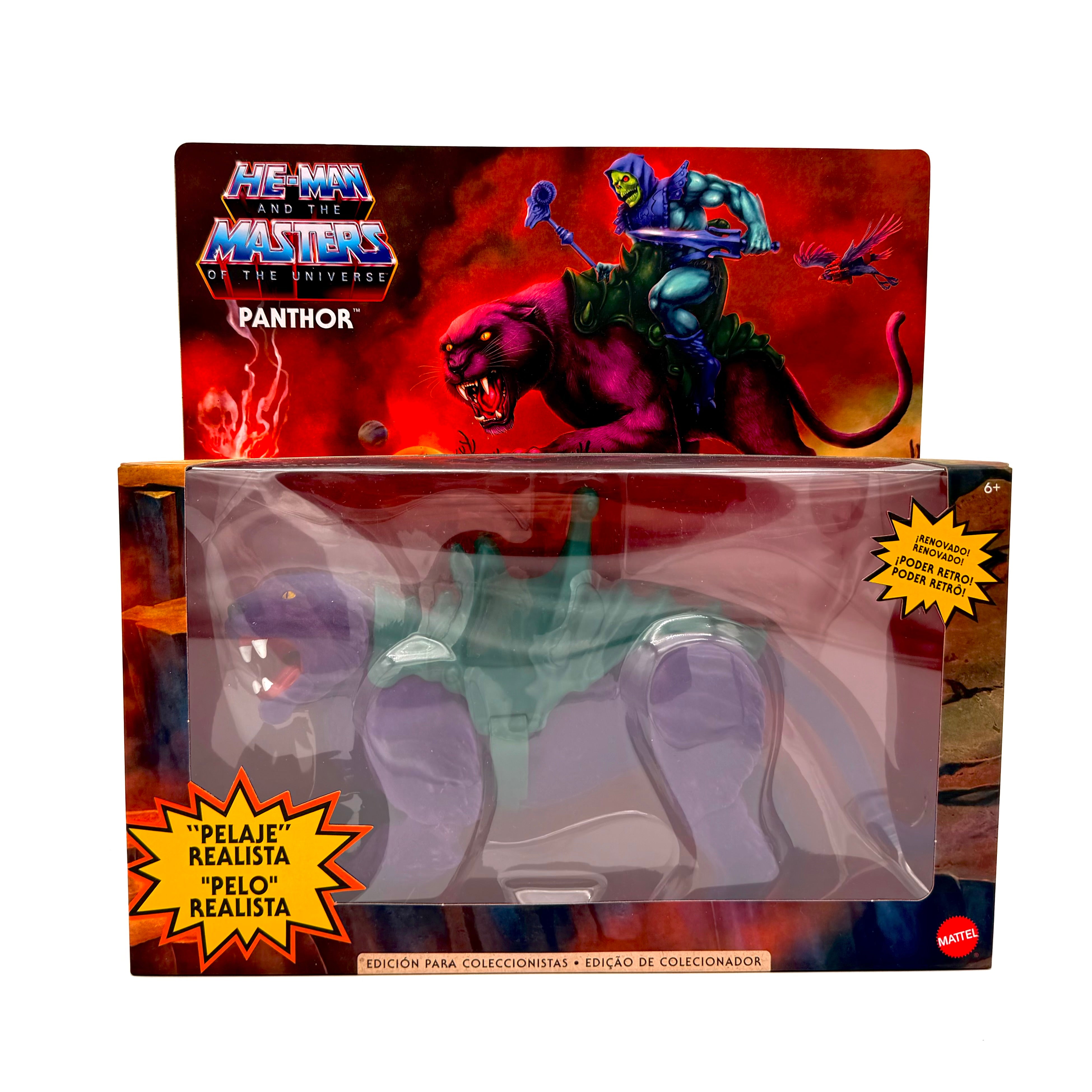 Masters of the Universe Origins PANTHOR FLOCKED - unterschiedlicher Zustand