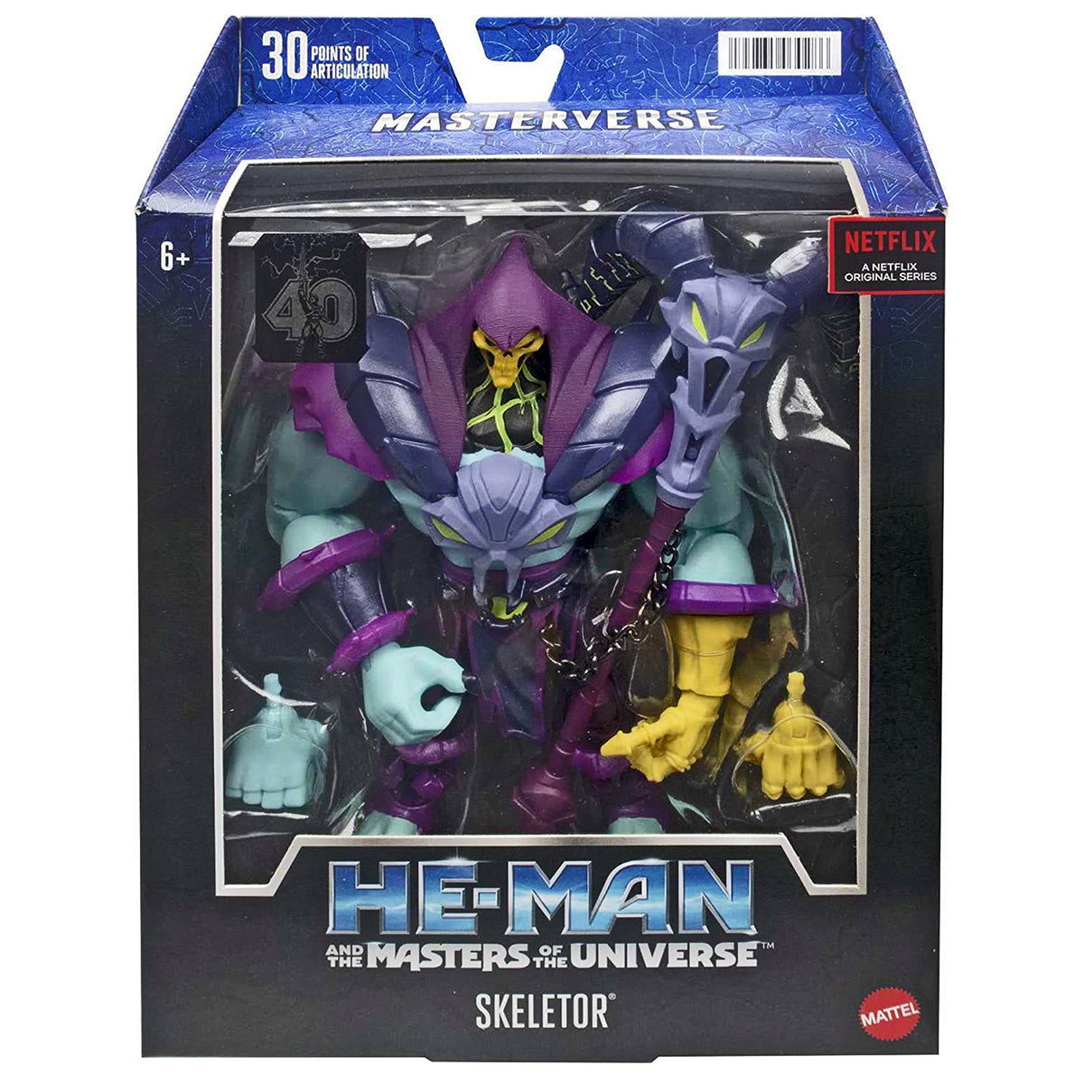 Masters of the Universe Masterverse Wave 5: He-Man & The Motu 18 cm Figur: Skeletor
