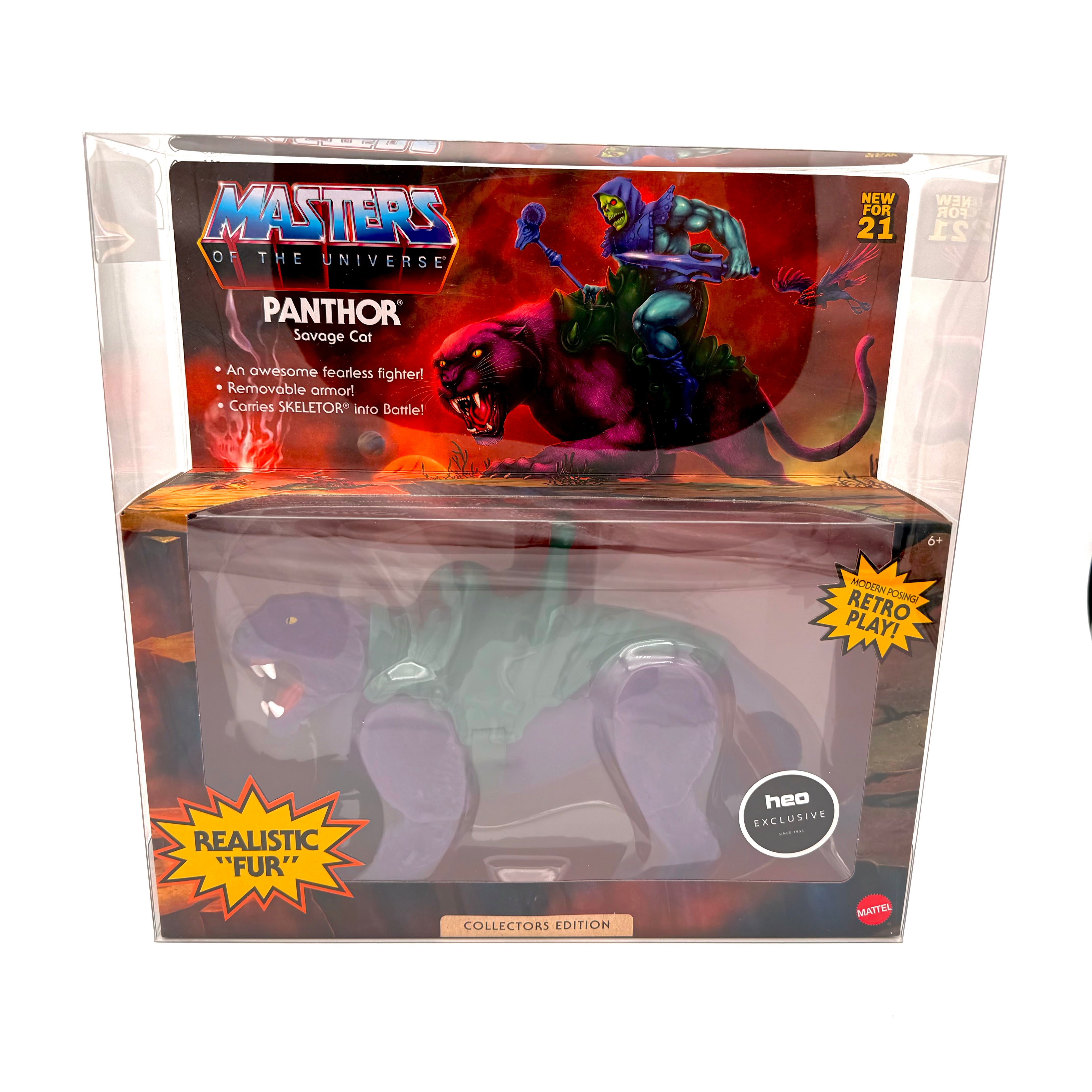 Masters of the Universe Origins PANTHOR FLOCKED - unterschiedlicher Zustand
