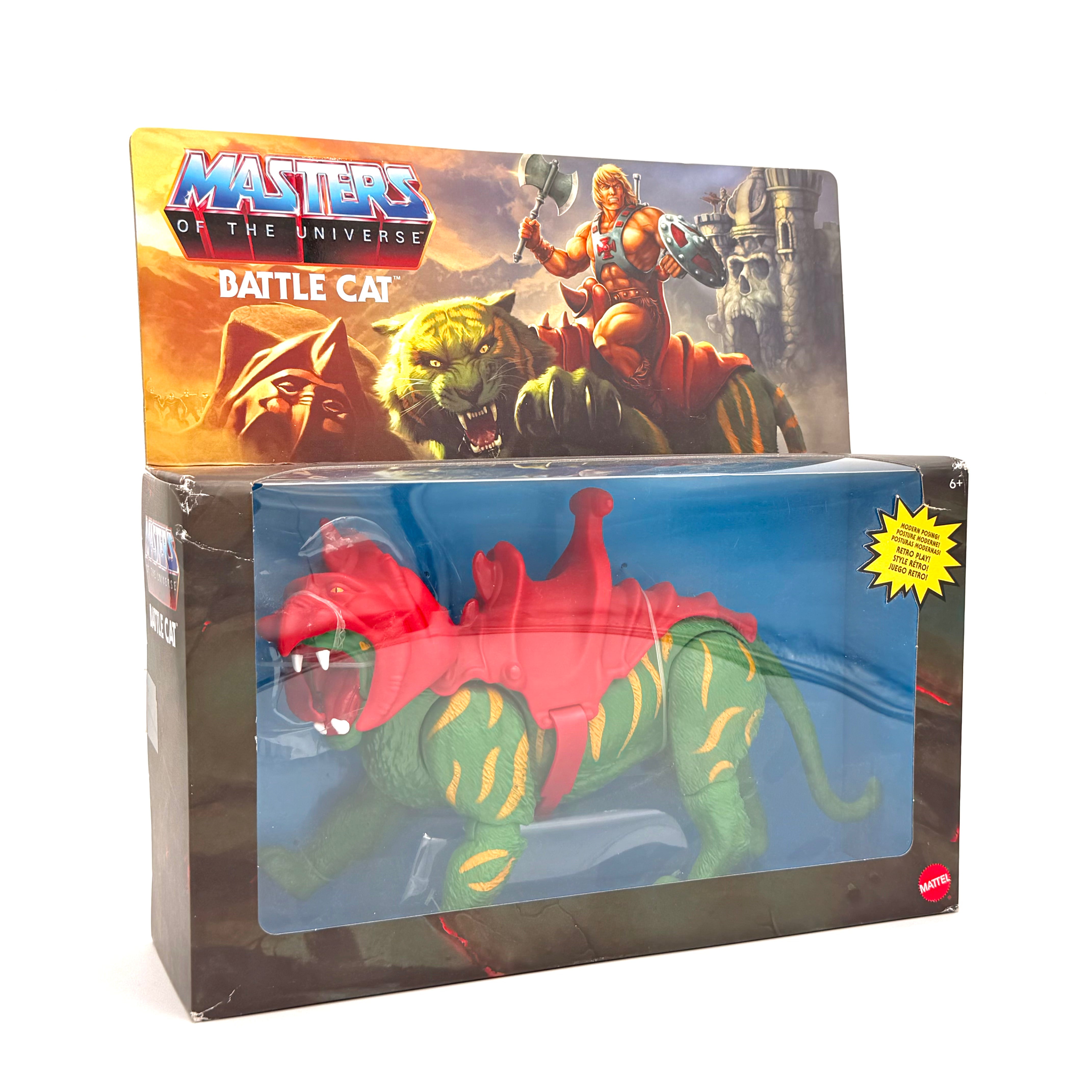 Masters of the Universe Origins BATTLE CAT - Unterschiedlicher Zustand