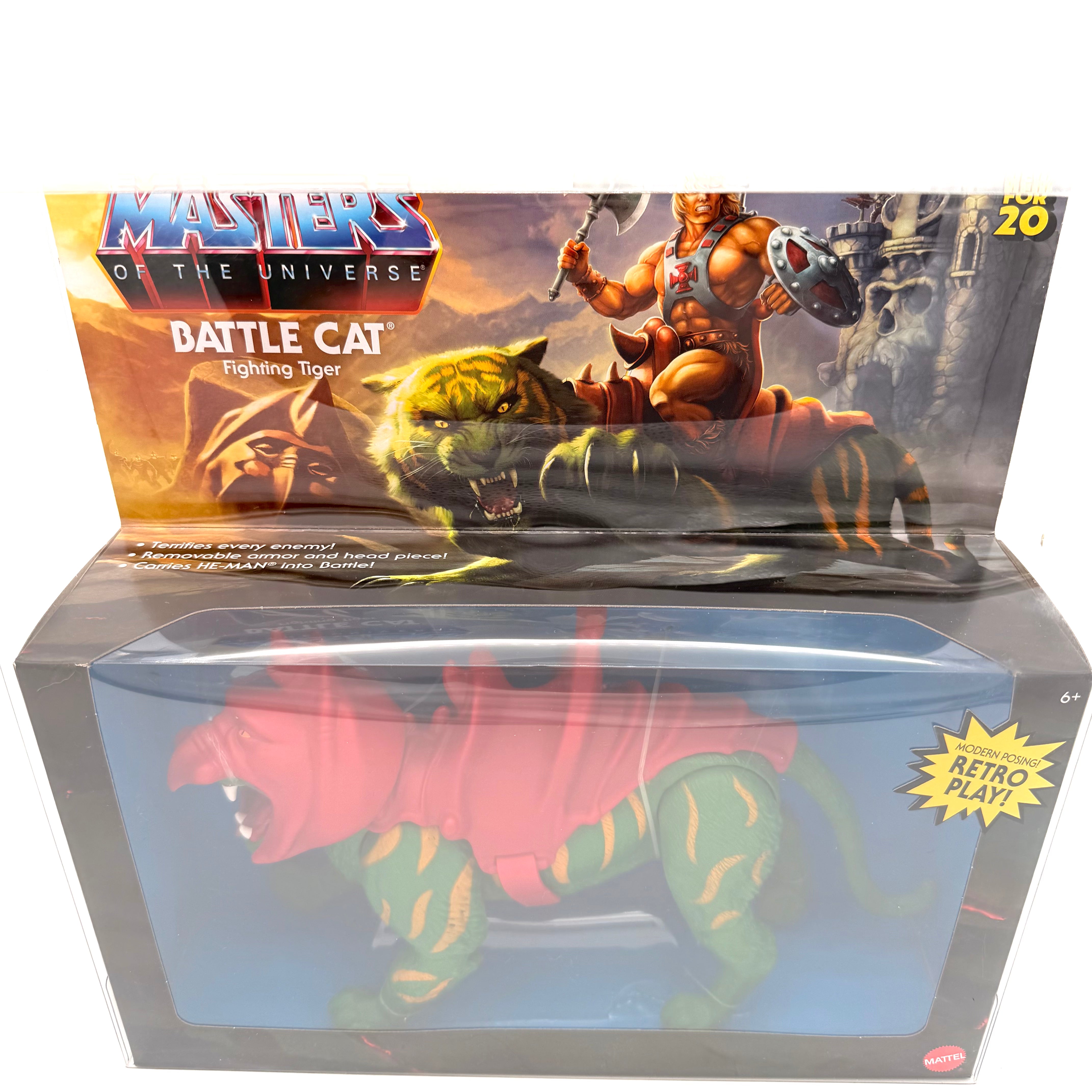 Masters of the Universe Origins BATTLE CAT - Unterschiedlicher Zustand