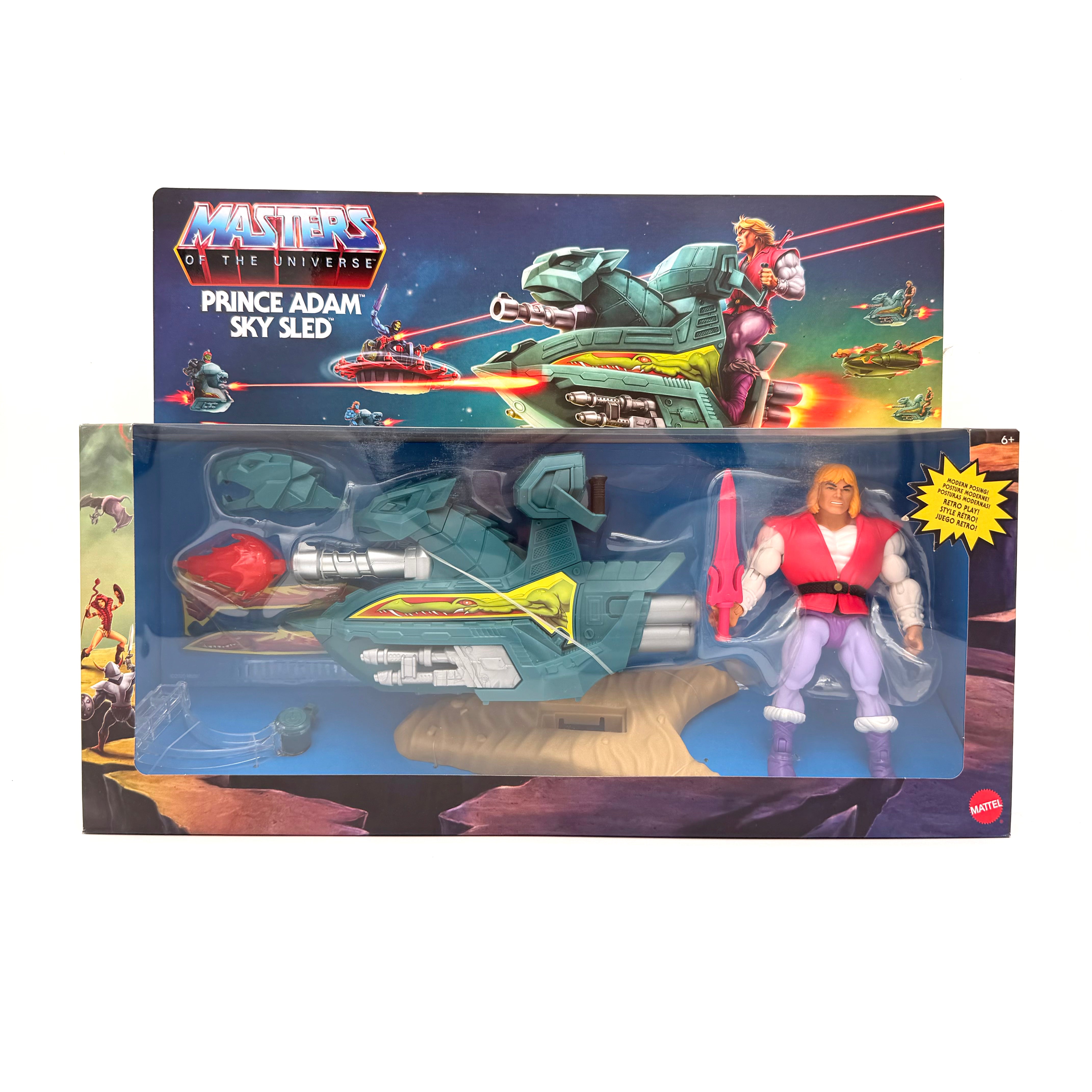 Masters of the Universe Origins PRINCE ADAM with SKY SLED (mehrere Varianten)
