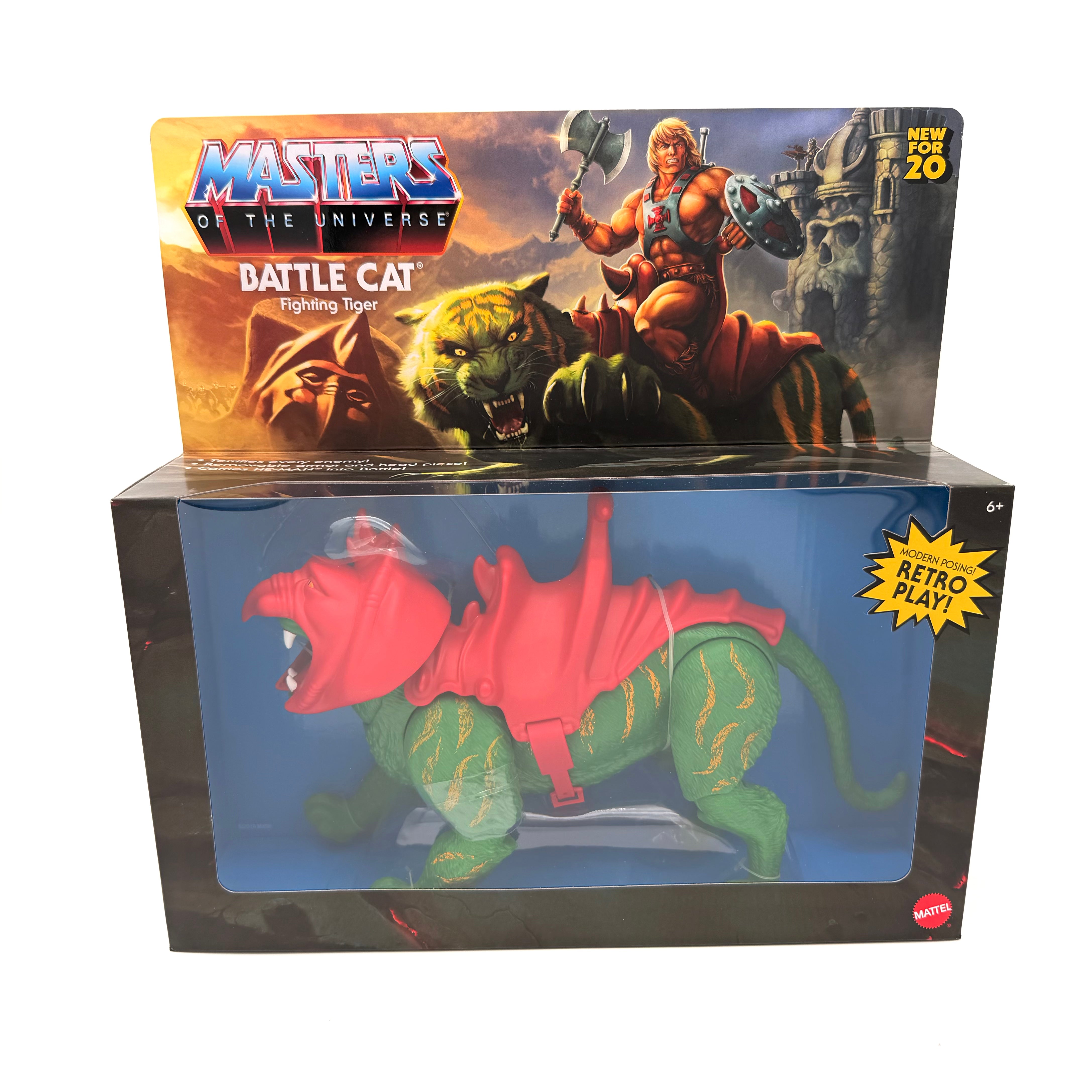 Masters of the Universe Origins BATTLE CAT - Unterschiedlicher Zustand
