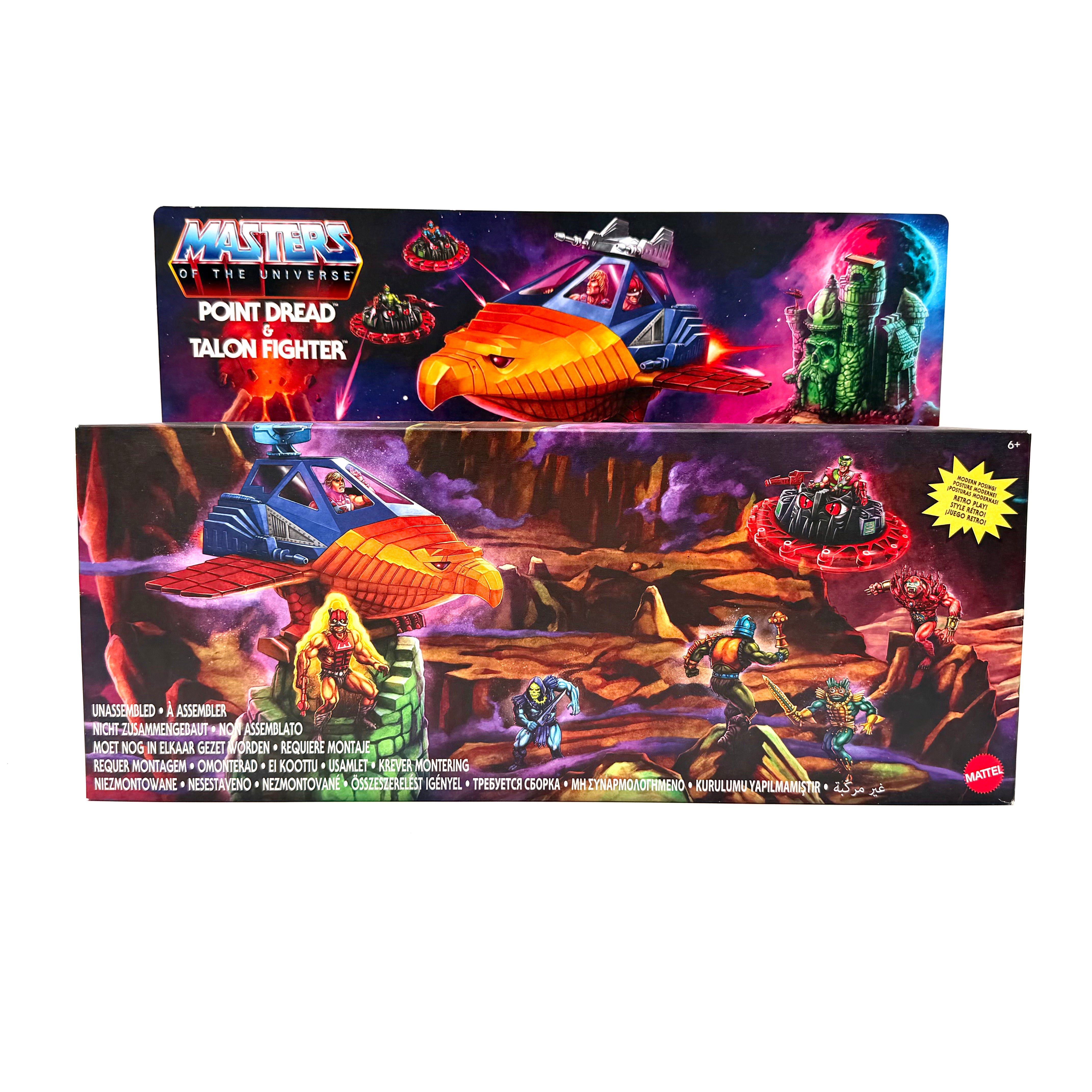 Masters of the Universe Origins Fahrzeug TALON FIGHTER with POINT DREAD (mehrere Varianten)