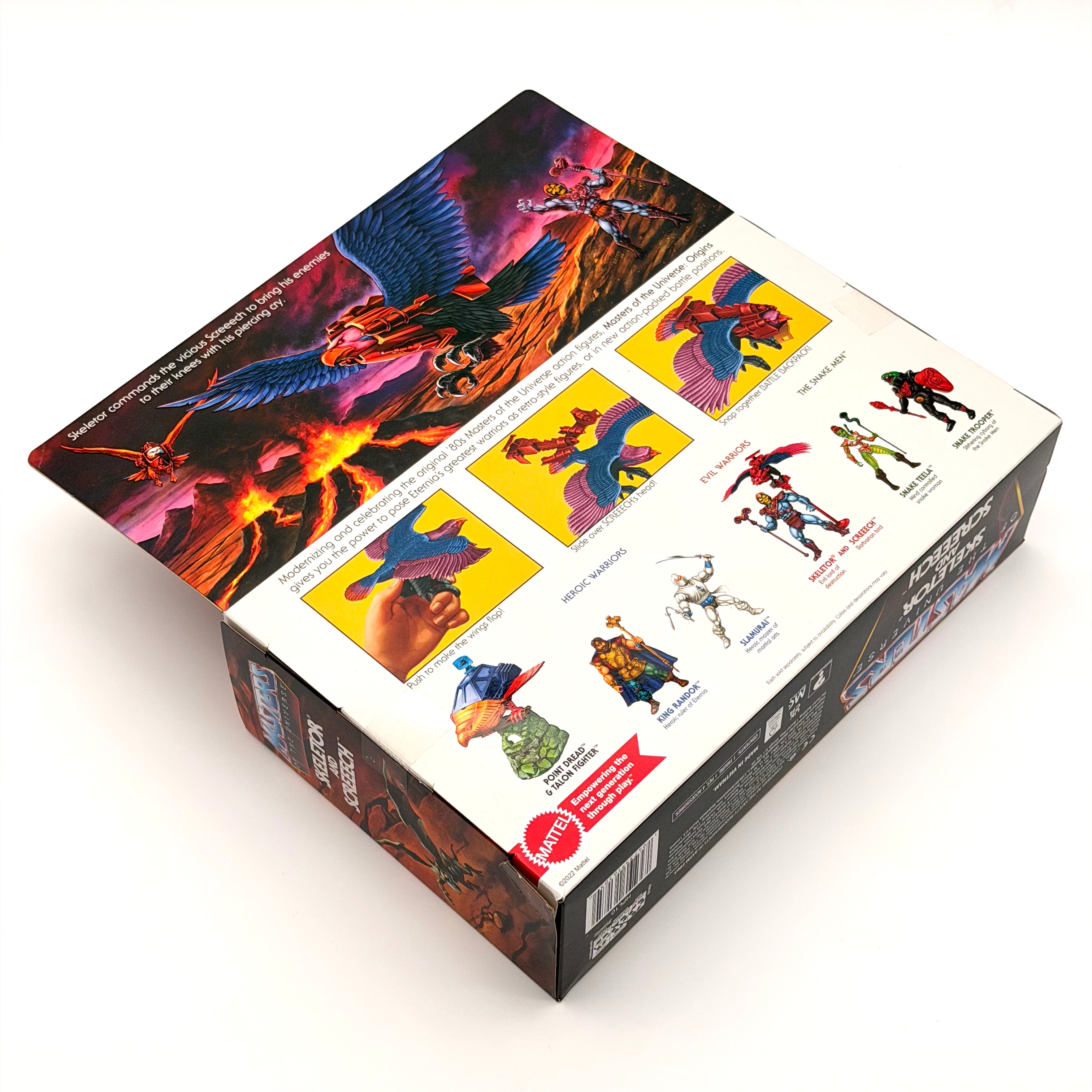 Masters of the Universe Origins - Skeletor & Screeech (US-Karte) - Collector Edition Doppelpack