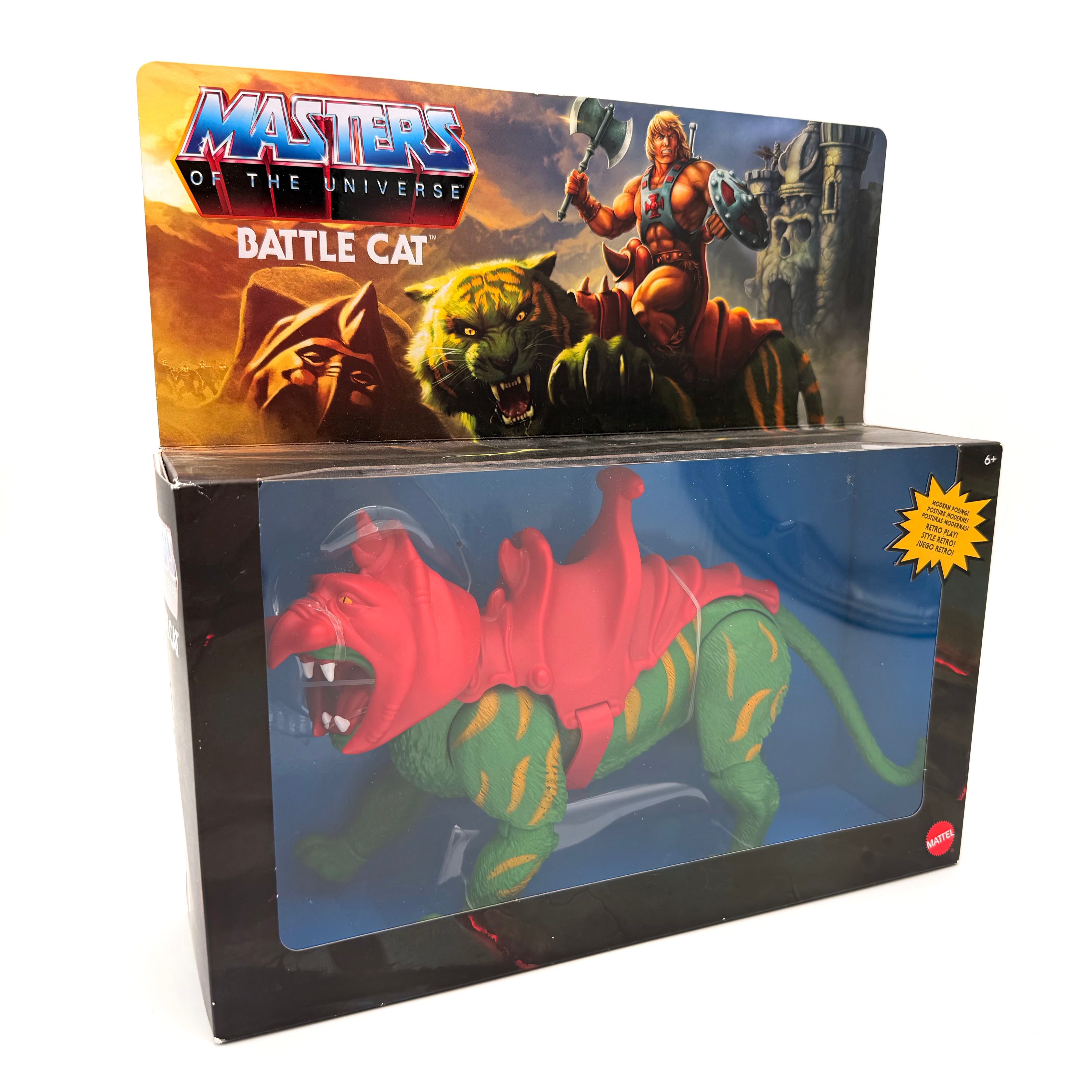 Masters of the Universe Origins BATTLE CAT - Unterschiedlicher Zustand