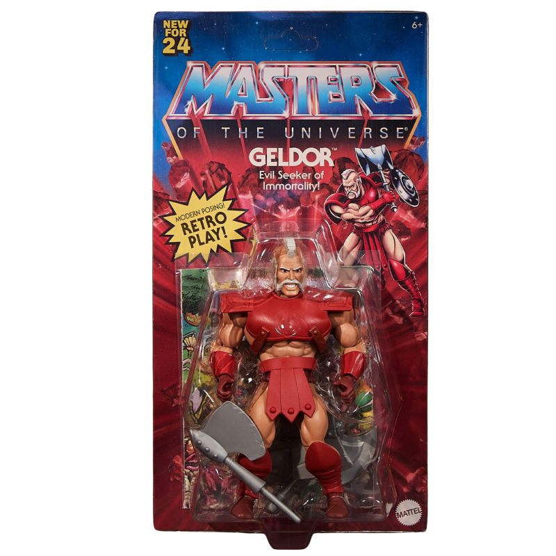Masters of the Universe Origins - Geldor "Collector Grade" (Original Shipper)