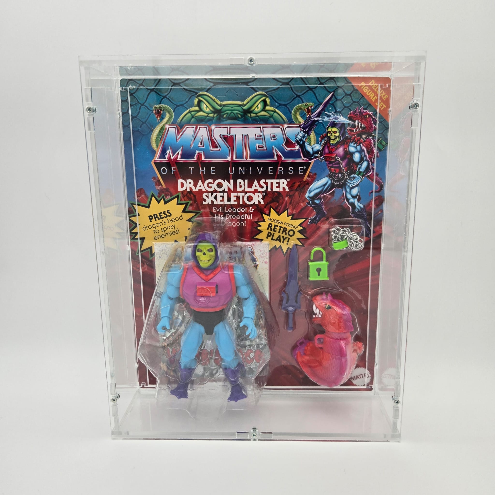 Masters of the Universe Origins - Dragon Blaster Skeletor im SORA-CASE (US)