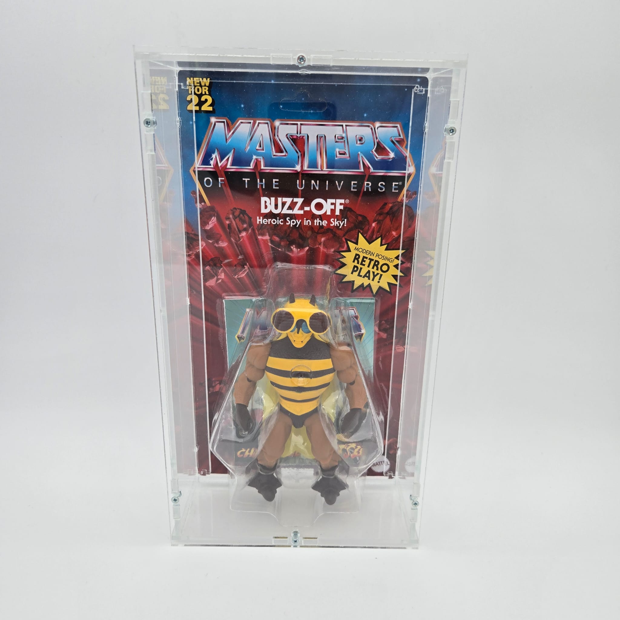 Masters of the Universe Origins - Buzz-Off 14 cm im SORA-CASE (US)