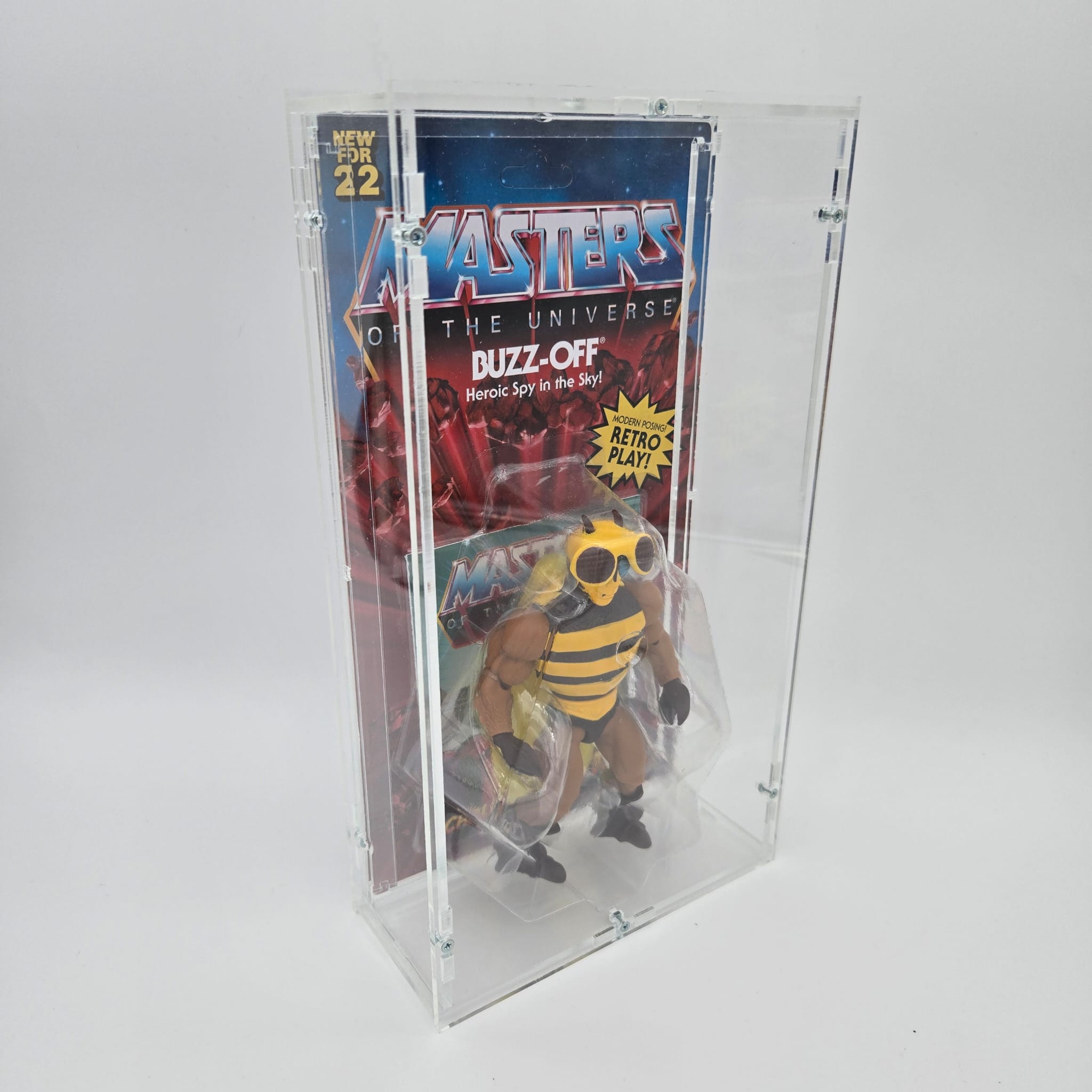 Masters of the Universe Origins - Buzz-Off 14 cm im SORA-CASE (US)