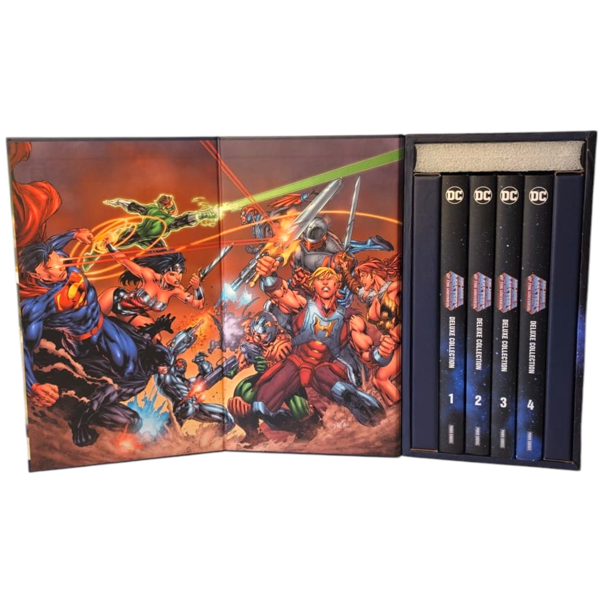 Masters of the Universe - Literatur - Comic Deluxe Box DC von Panini - 4er Box