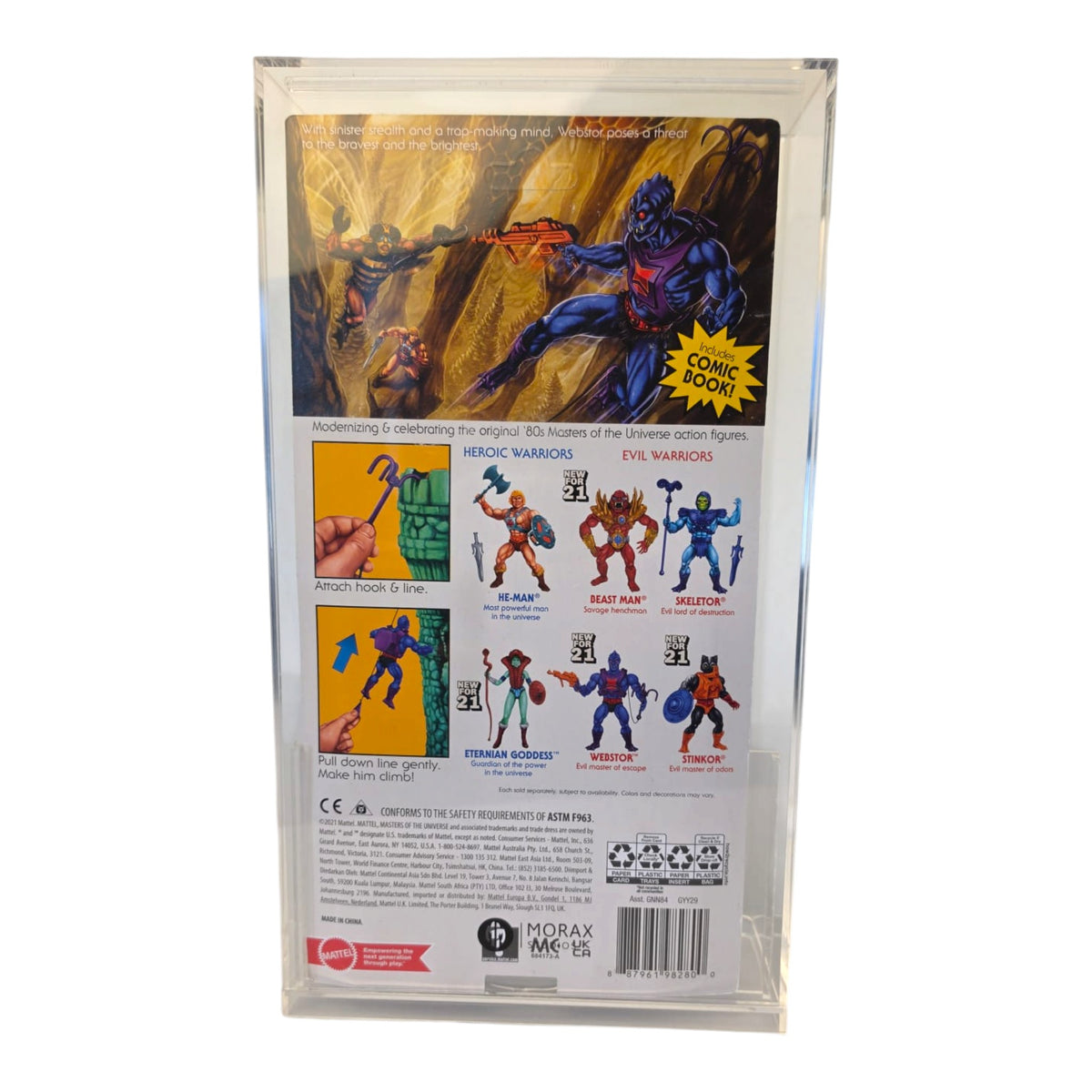 Masters of the Universe - Origins - Webstor 14 cm (mehrere Varianten)