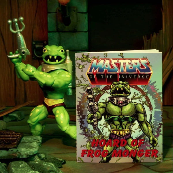 Mattel Masters of the Universe Origins Frog Monger Figure (mehrere Varianten)