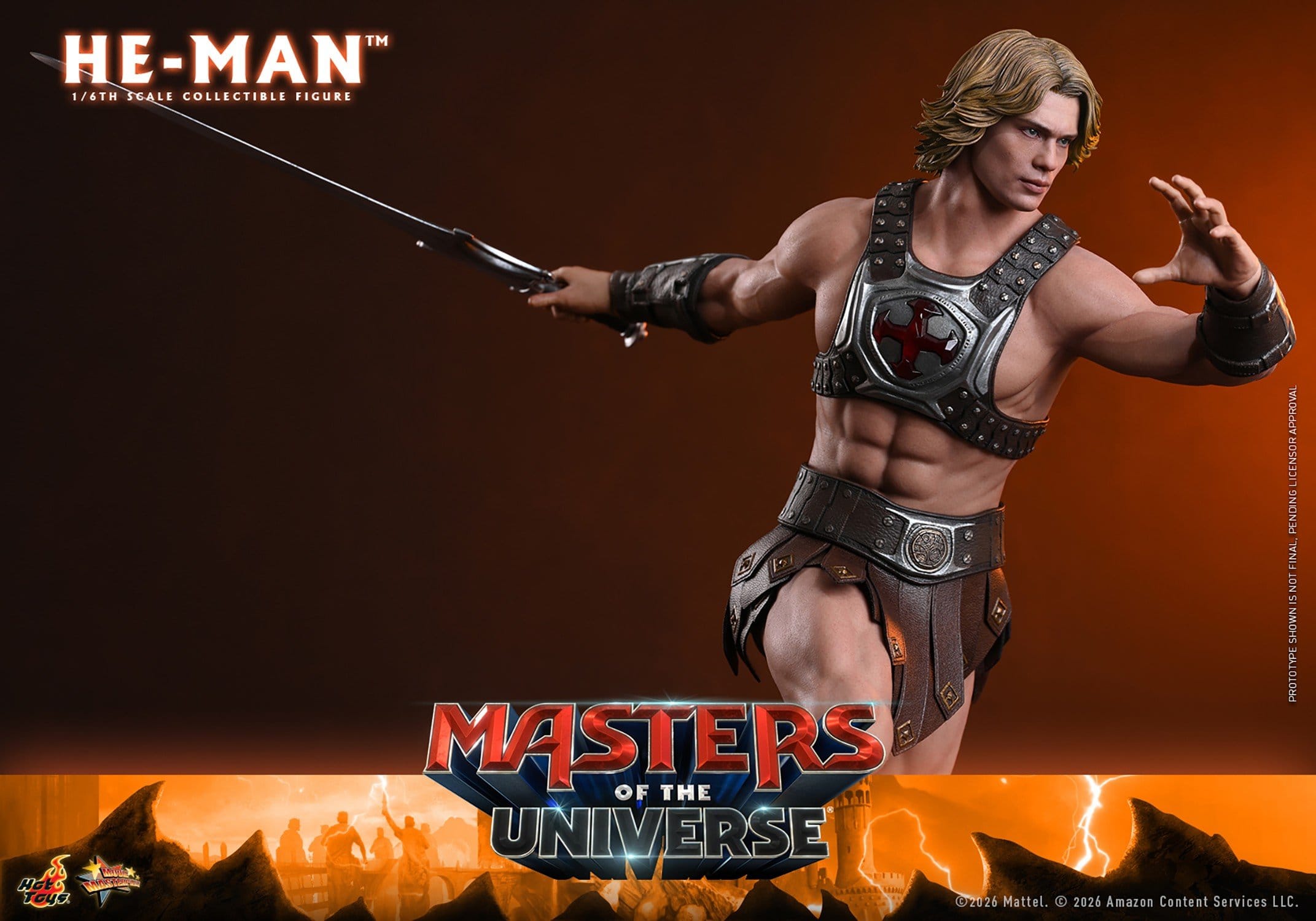 PRE-ORDER: Masters of the Universe Movie Masterpiece Actionfigur 1/6 He-Man 31 cm