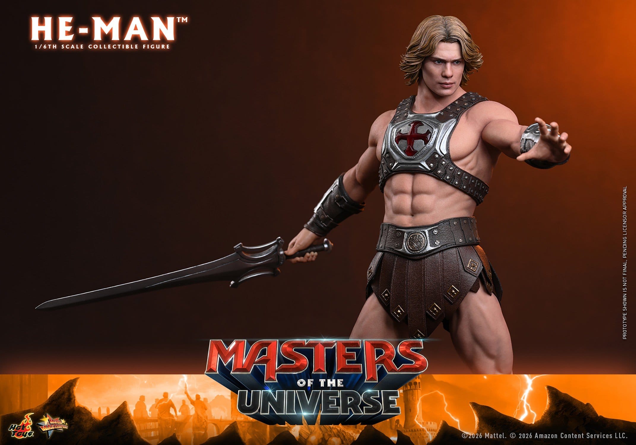 PRE-ORDER: Masters of the Universe Movie Masterpiece Actionfigur 1/6 He-Man 31 cm