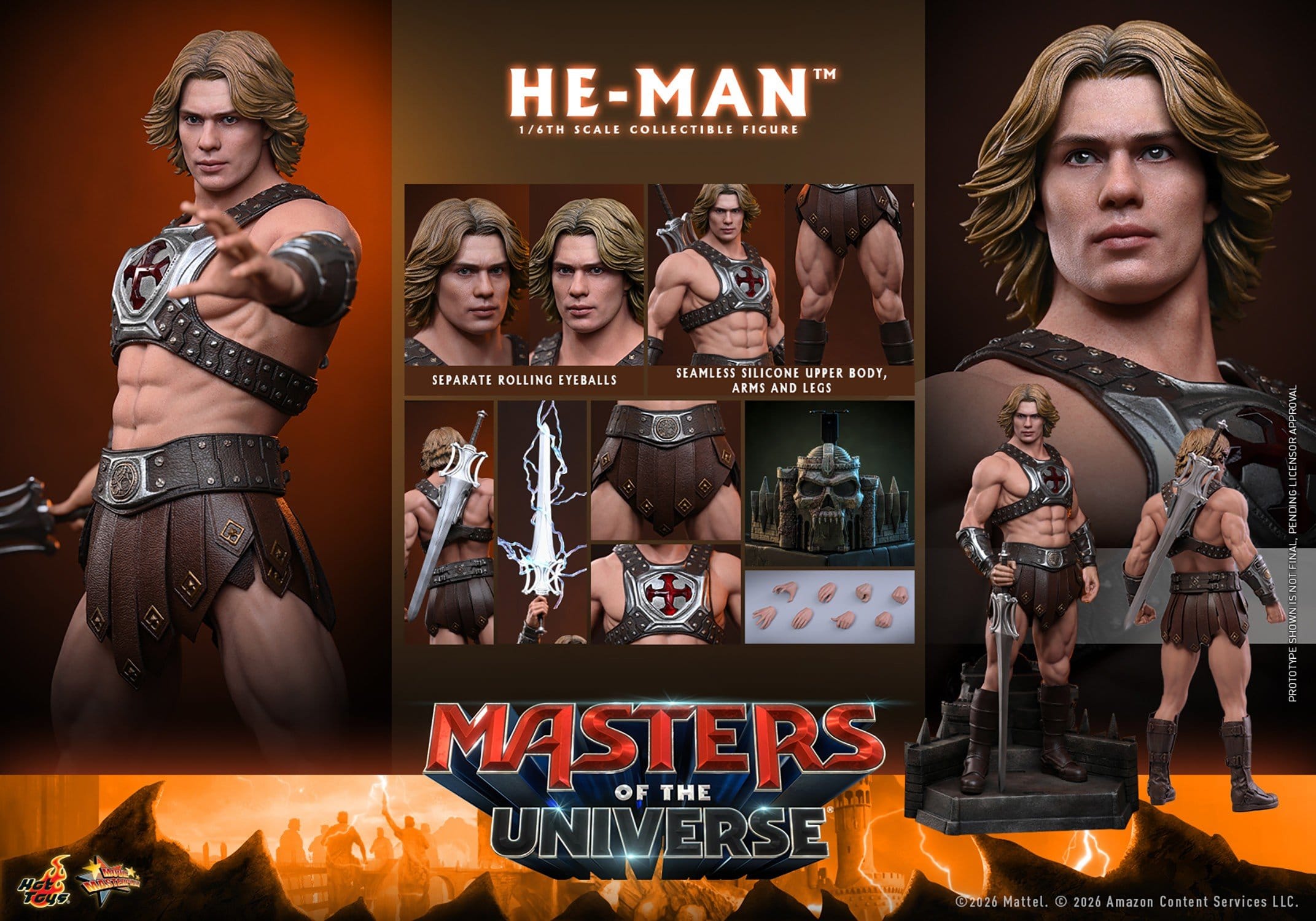 PRE-ORDER: Masters of the Universe Movie Masterpiece Actionfigur 1/6 He-Man 31 cm