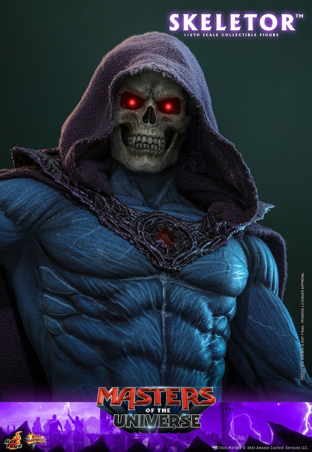 PRE-ORDER: Masters of the Universe - Movie Masterpiece - Actionfigur 1/6 Skeletor 31 cm
