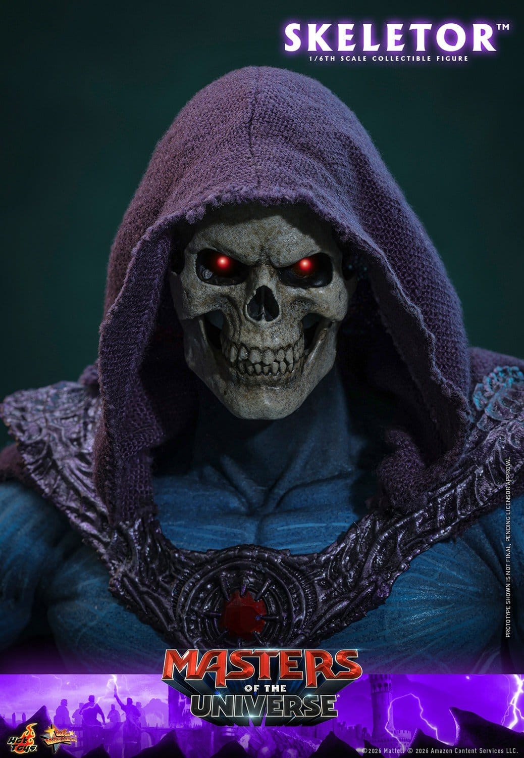 PRE-ORDER: Masters of the Universe - Movie Masterpiece - Actionfigur 1/6 Skeletor 31 cm