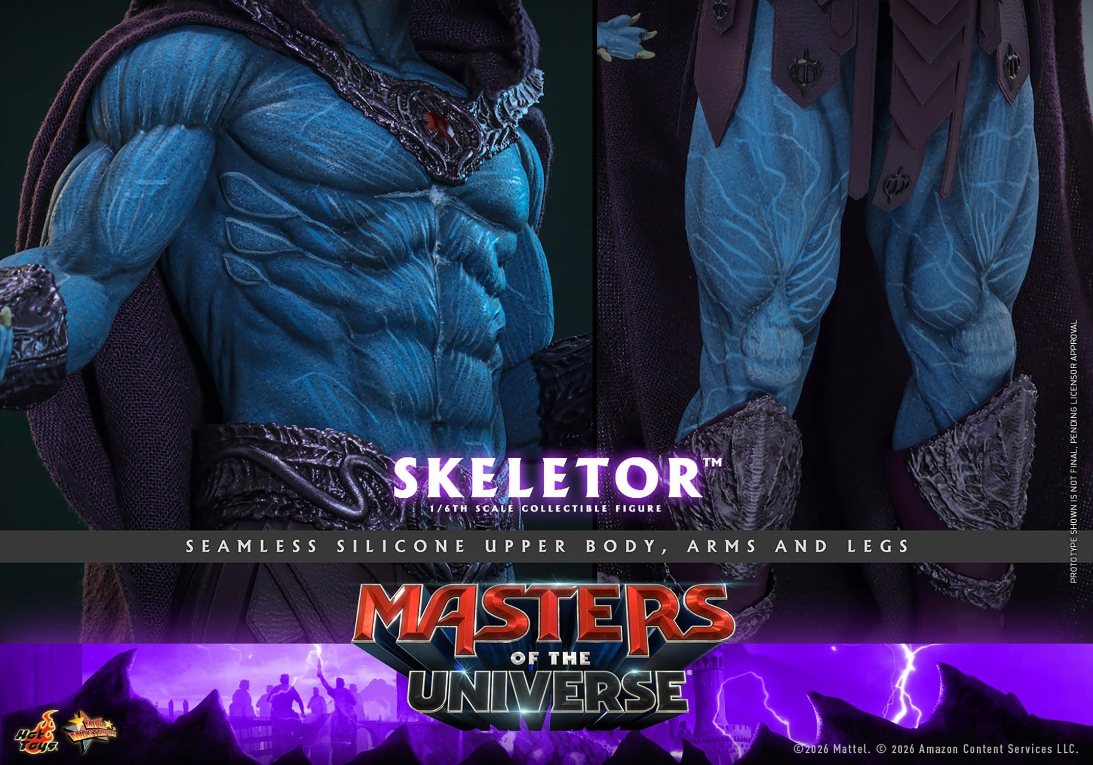 PRE-ORDER: Masters of the Universe - Movie Masterpiece - Actionfigur 1/6 Skeletor 31 cm