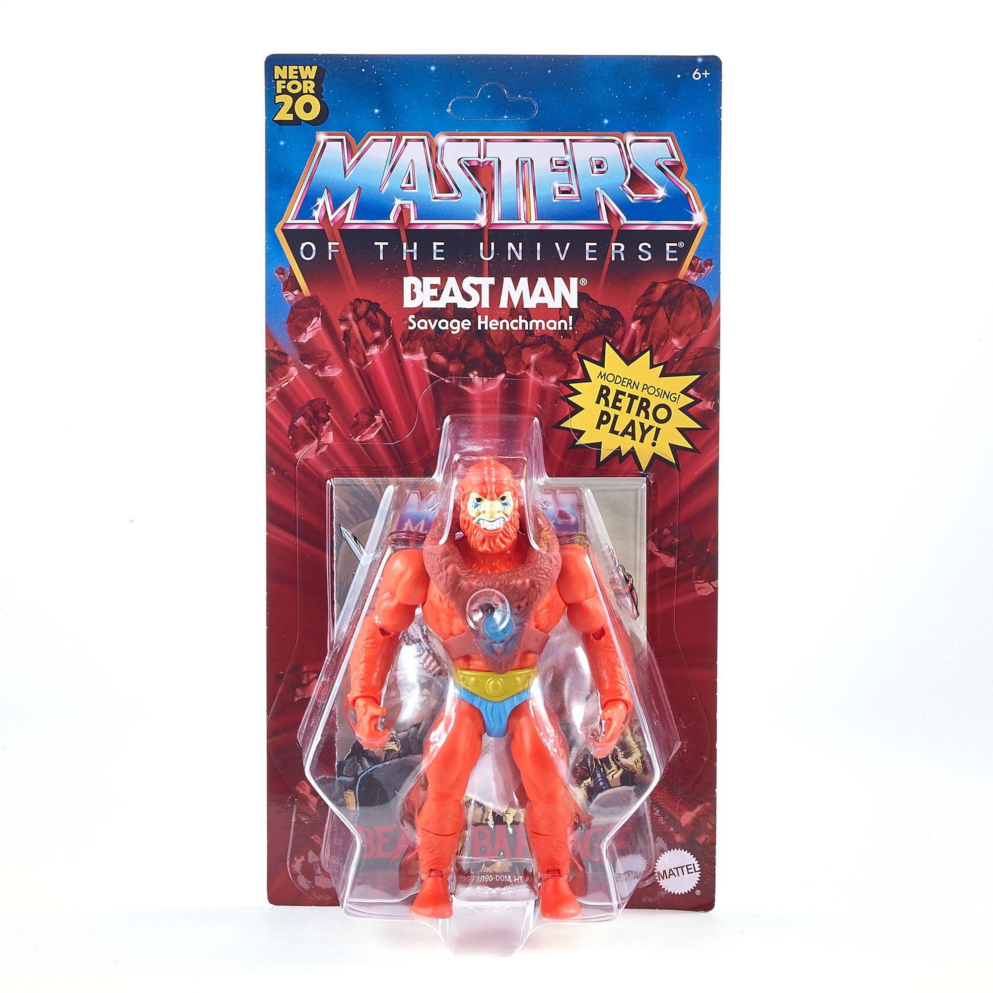 Masters of the Universe Origins - Beast Man 14 cm im SORA-CASE (US)