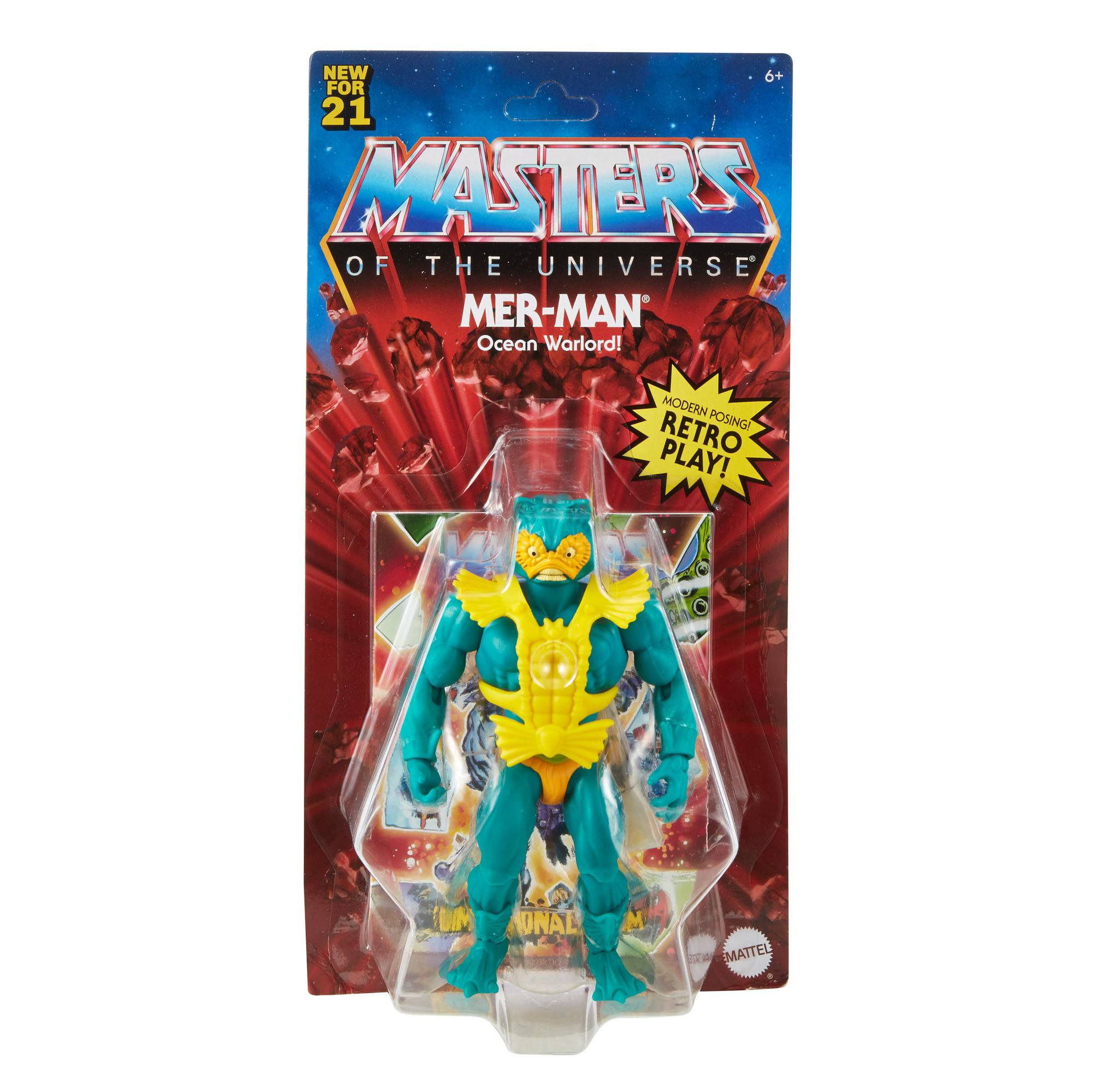 Masters of the Universe Origins Actionfigur 2021 Mer-Man 14 cm (mehrere Varianten)