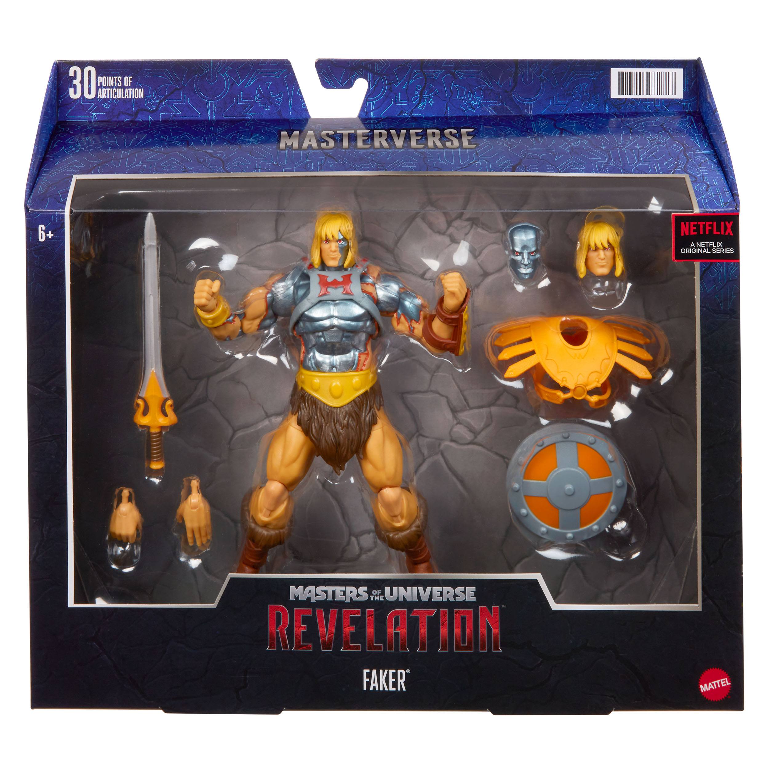 Masters of the Universe Masterverse - Revelation - Deluxe Faker 18cm