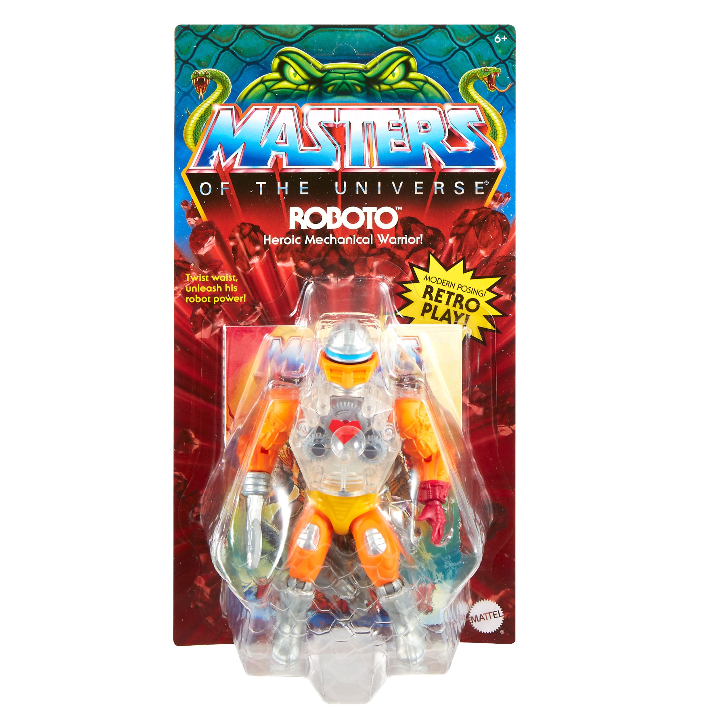 Masters of the Universe Origins Actionfigur Roboto 14 cm (mehrere Varianten)