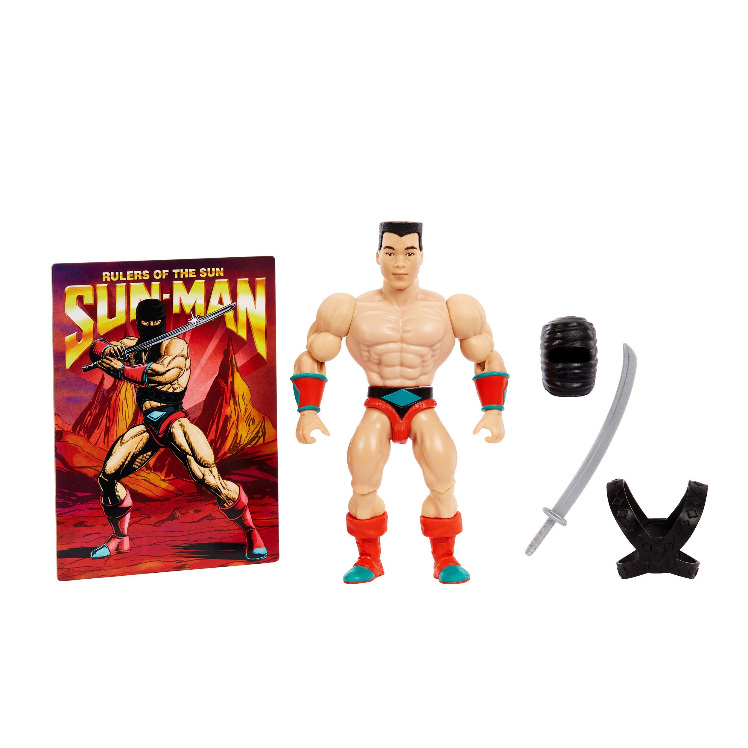 Masters of the Universe Origins Actionfiguren 3er-Pack 2022 Sun-Man and the Rulers of the Sun 14 cm
