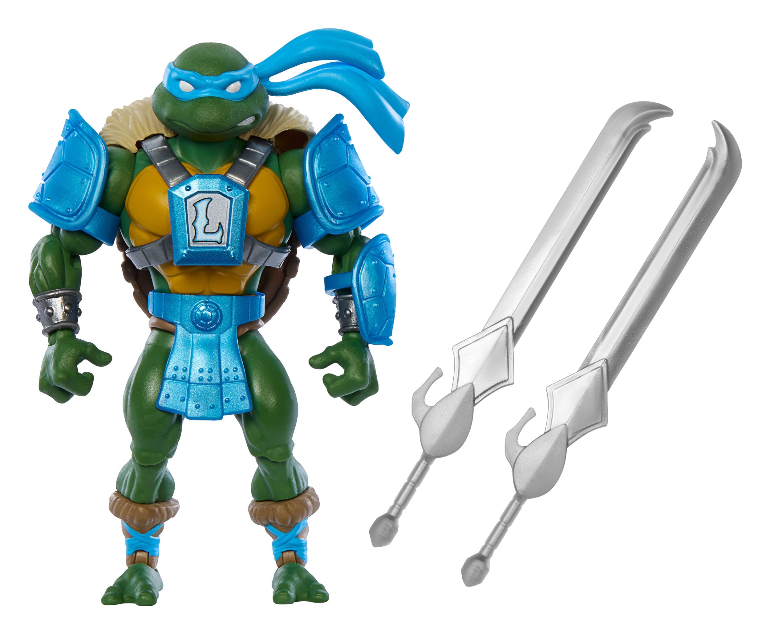 MOTU x TMNT: Turtles of Grayskull Actionfigur Leonardo 14 cm