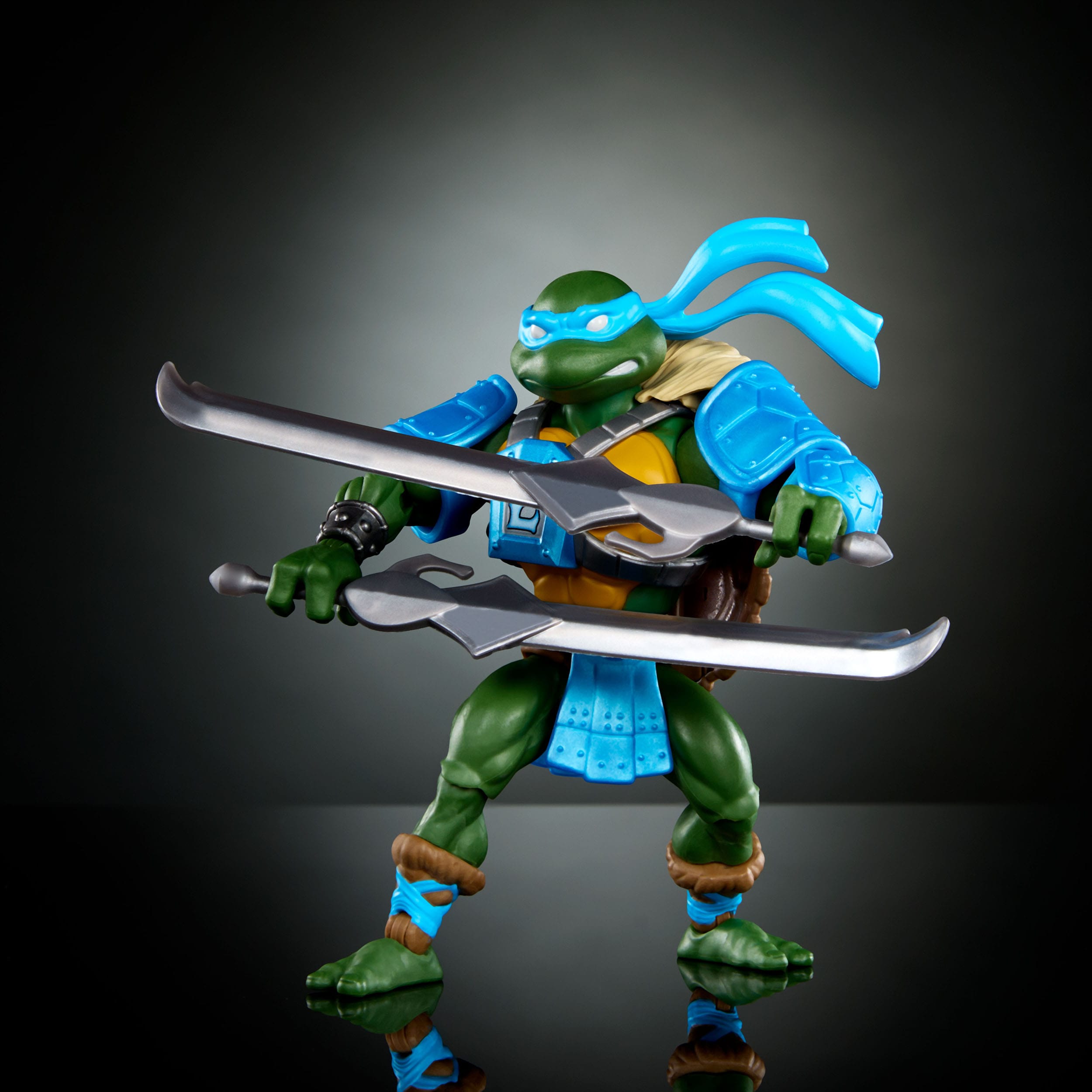 MOTU x TMNT: Turtles of Grayskull Actionfigur Leonardo 14 cm