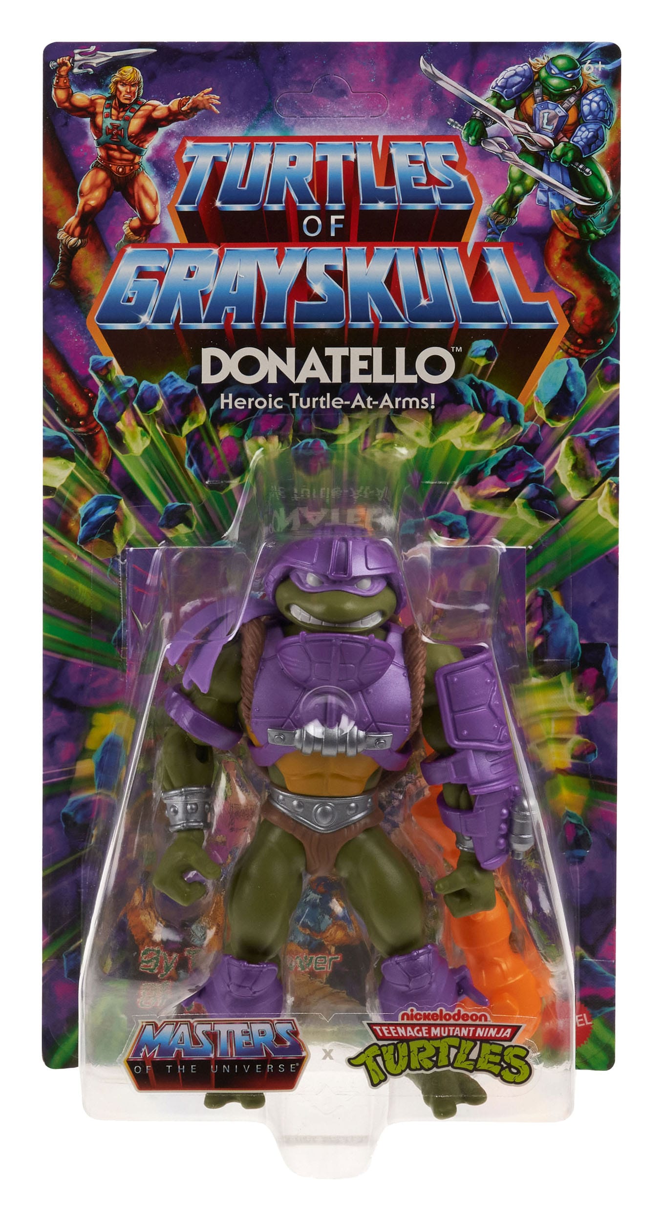 MOTU x TMNT: Actionfigur Donatello 14 cm