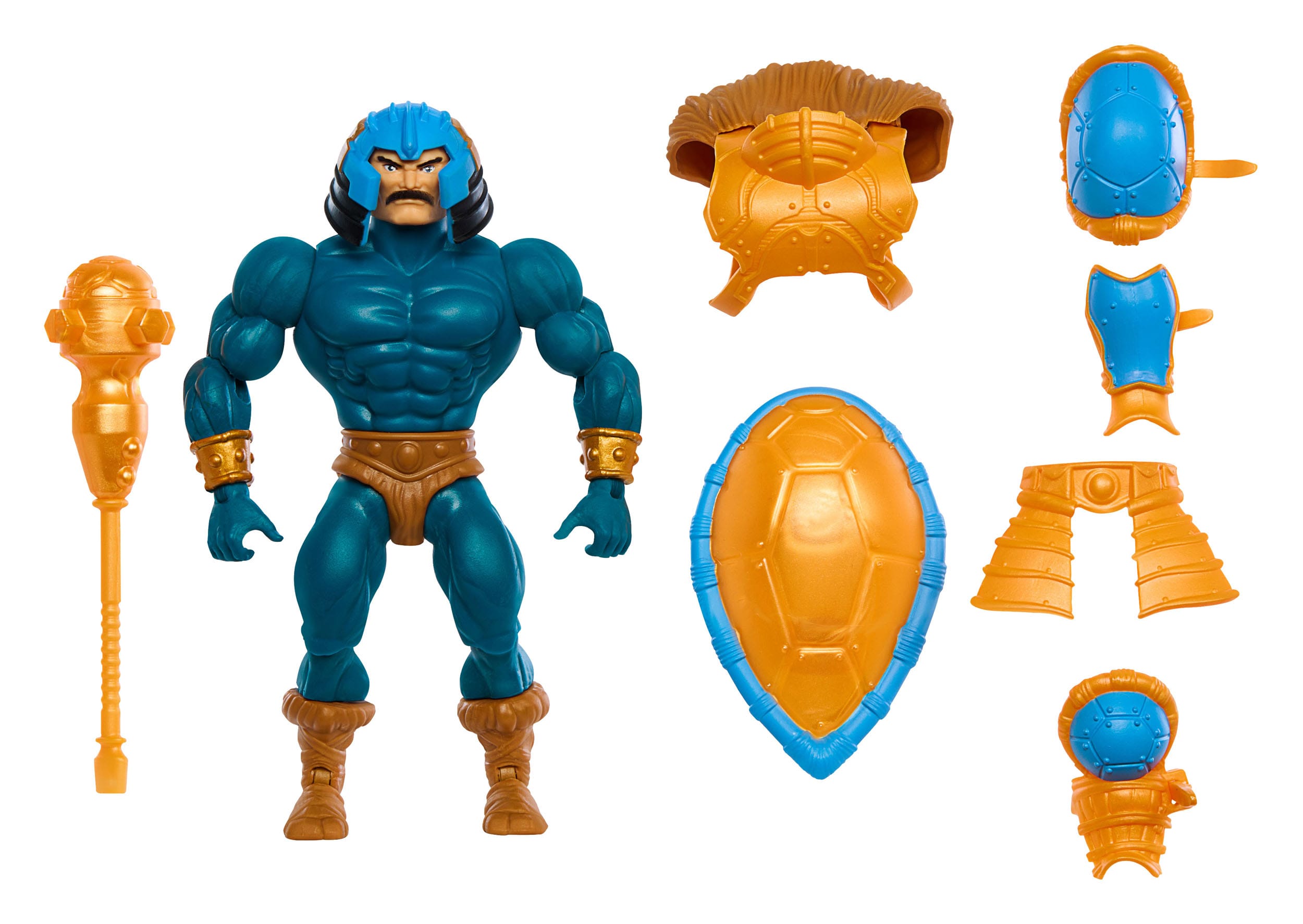 MOTU x TMNT: Turtles of Grayskull Actionfigur Man-At-Arms 14 cm
