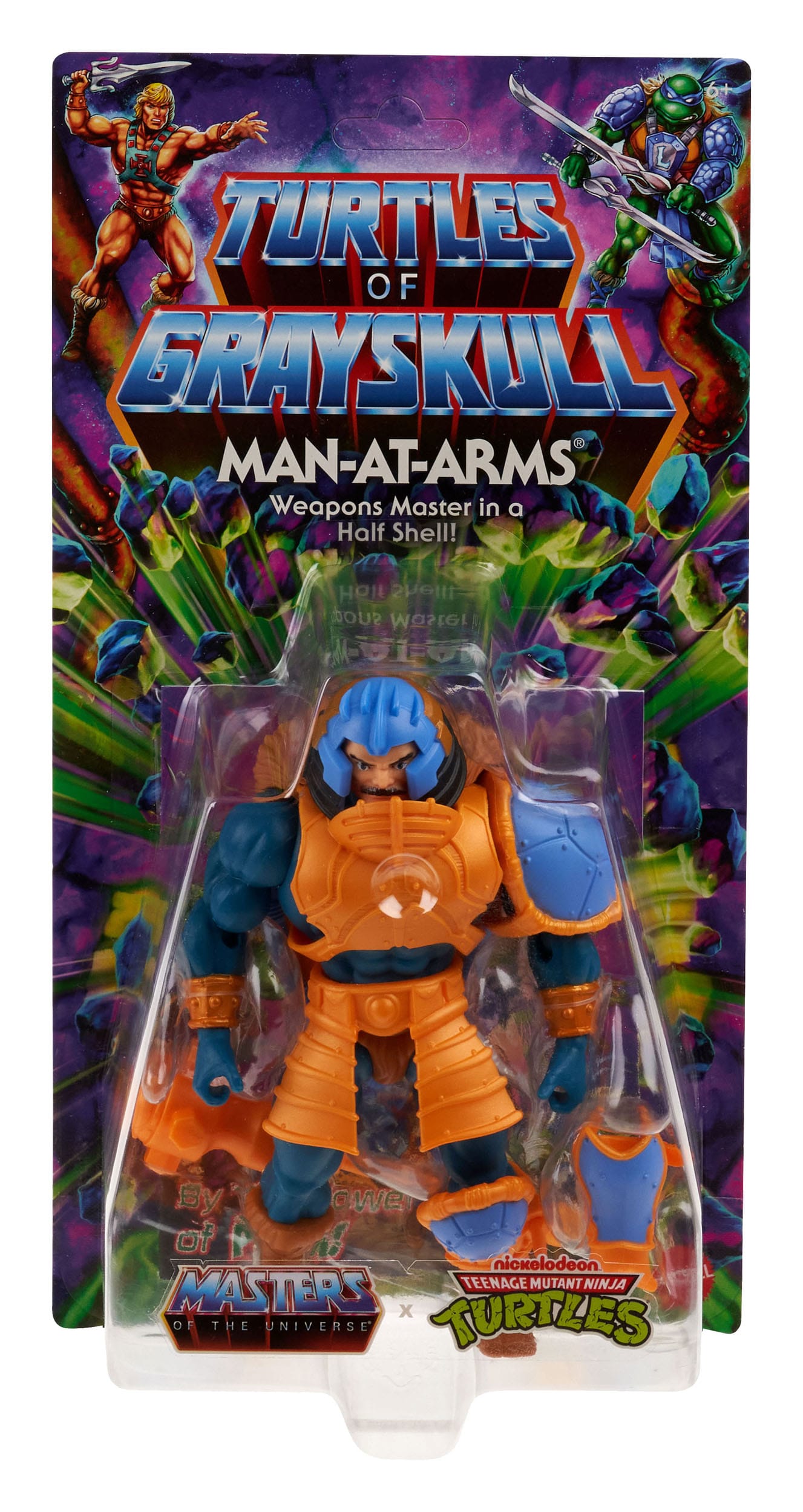 MOTU x TMNT: Turtles of Grayskull Actionfigur Man-At-Arms 14 cm