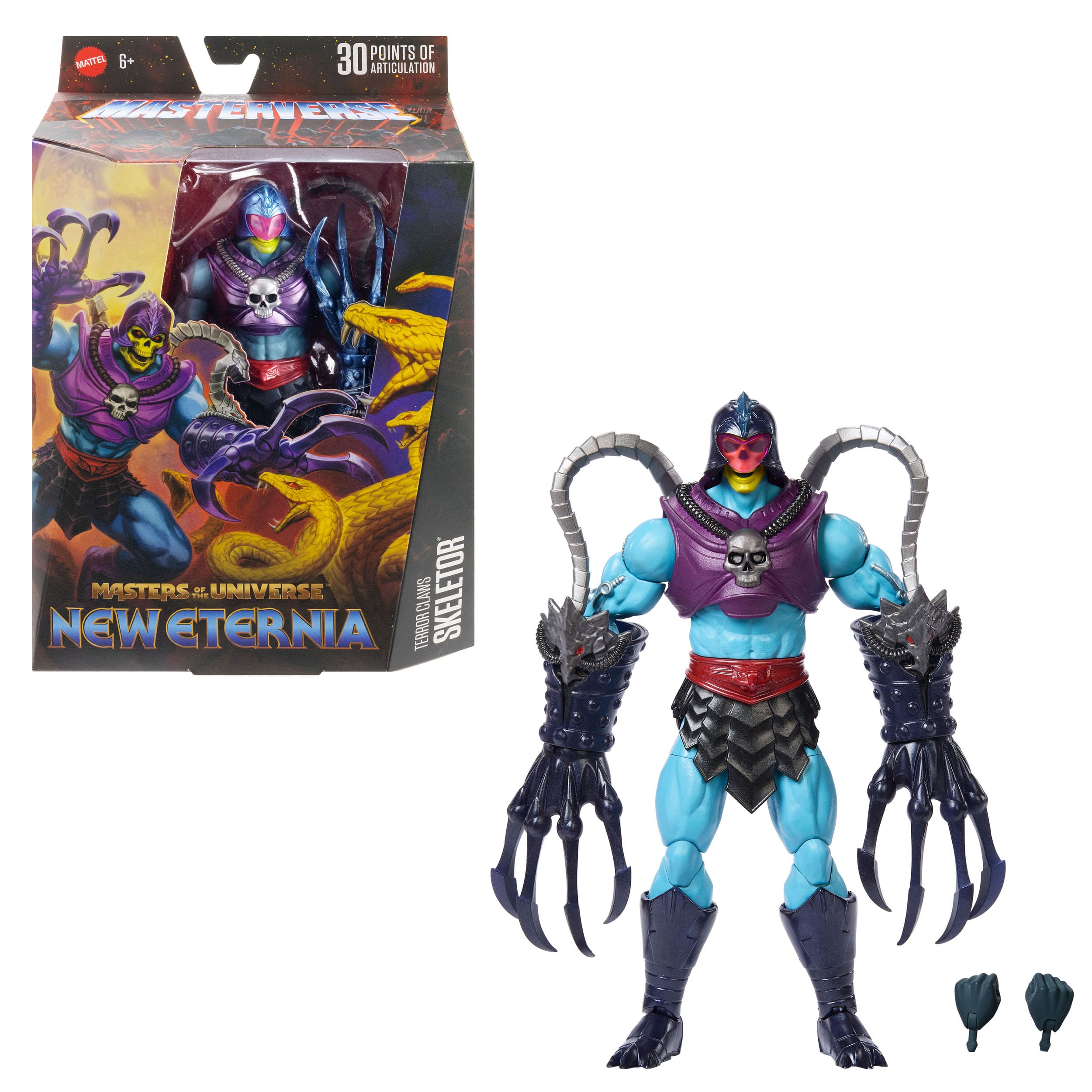 Masters of the Universe New Eternia Actionfigur Terror Claws Skeletor 18 cm