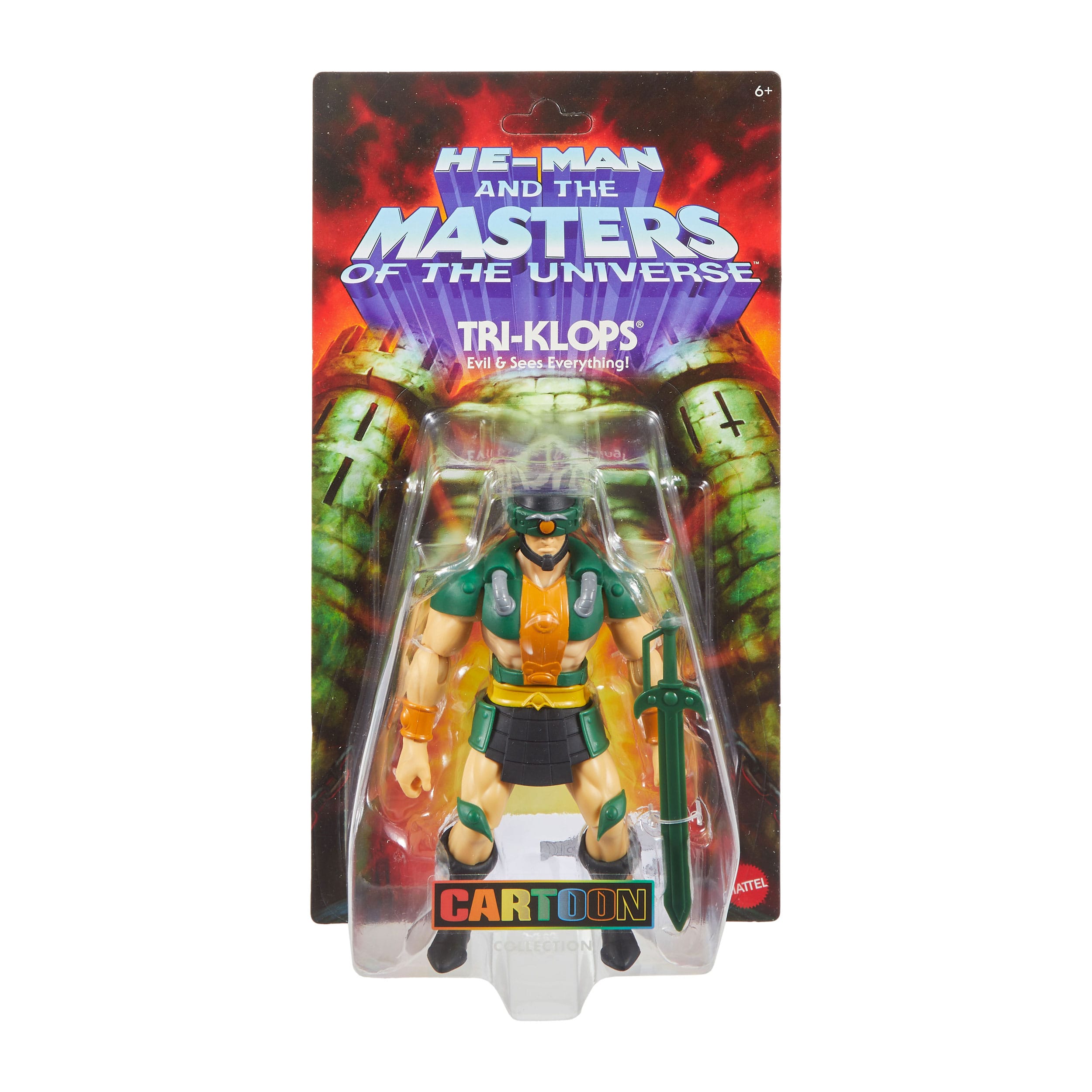 Masters of the Universe Origins Actionfigur Cartoon Collection: Tri-Klops 14 cm