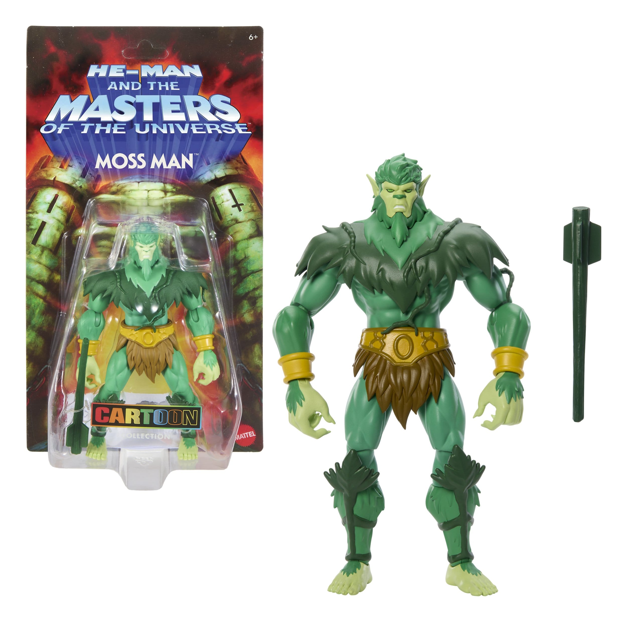 Masters of the Universe Origins Actionfigur Cartoon Collection: Moss Man 14 cm (mehrere Varianten)