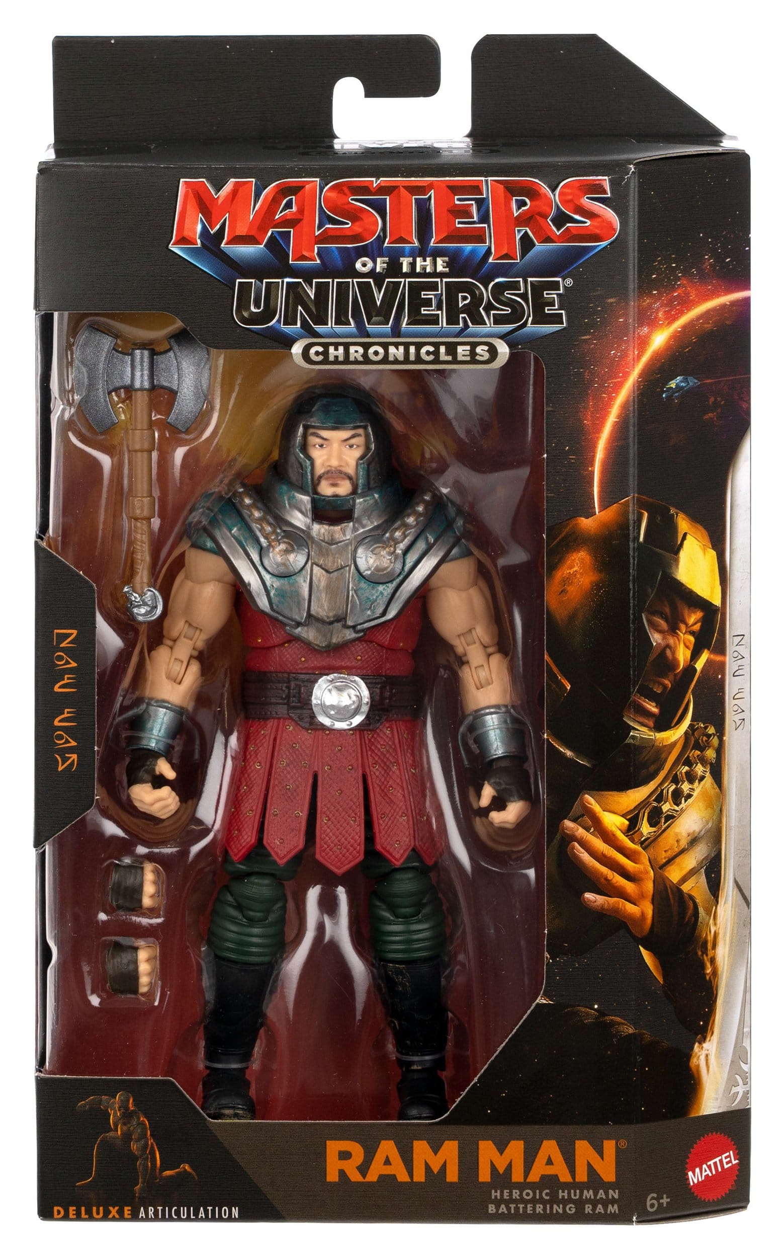 PRE-ORDER Masters of the Universe 2026 Movie Chronicles Actionfigur Ram Man 17 cm