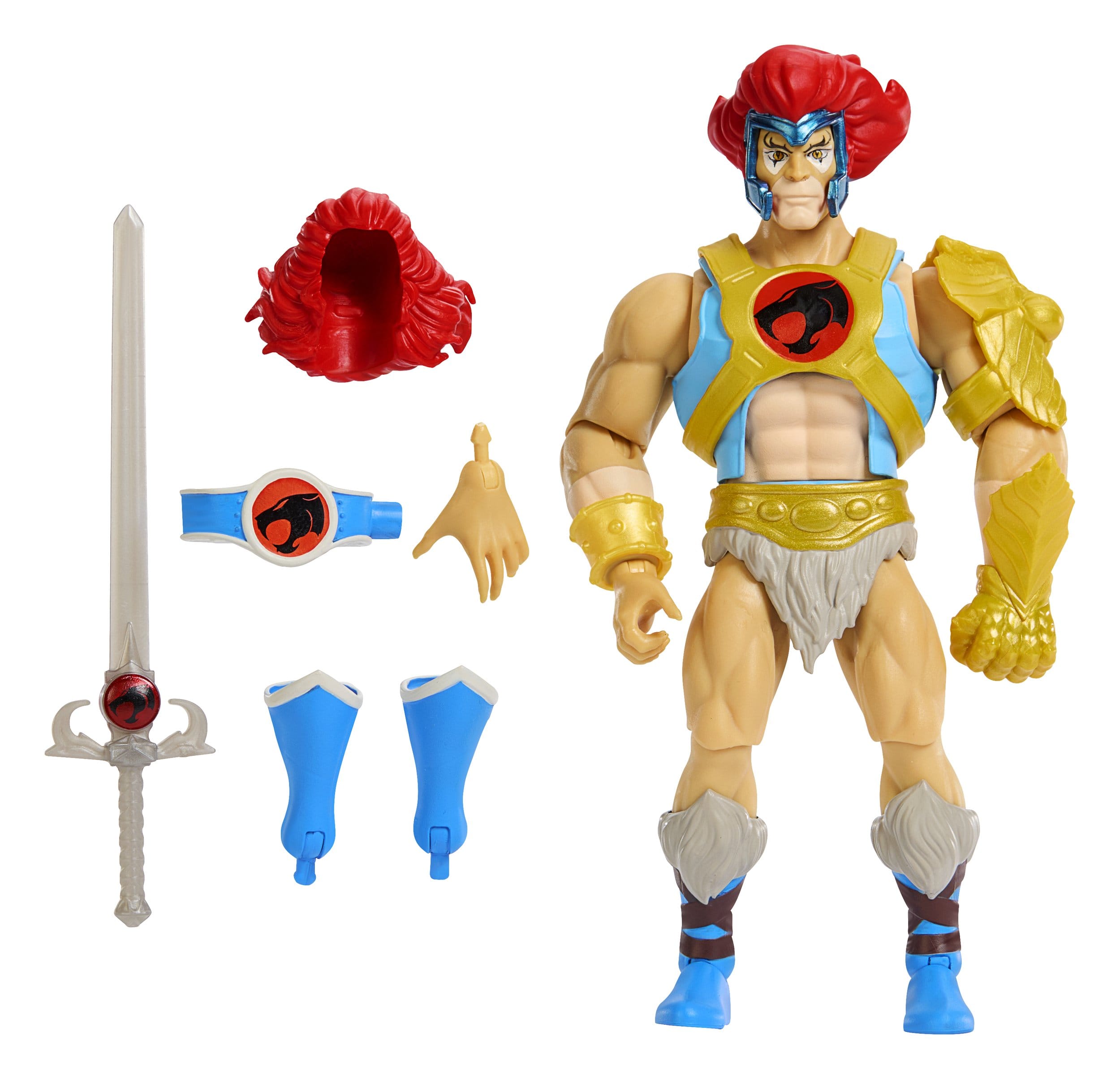 Masters of the Universe x ThunderCats Origins Actionfigur Lion-O 14 cm