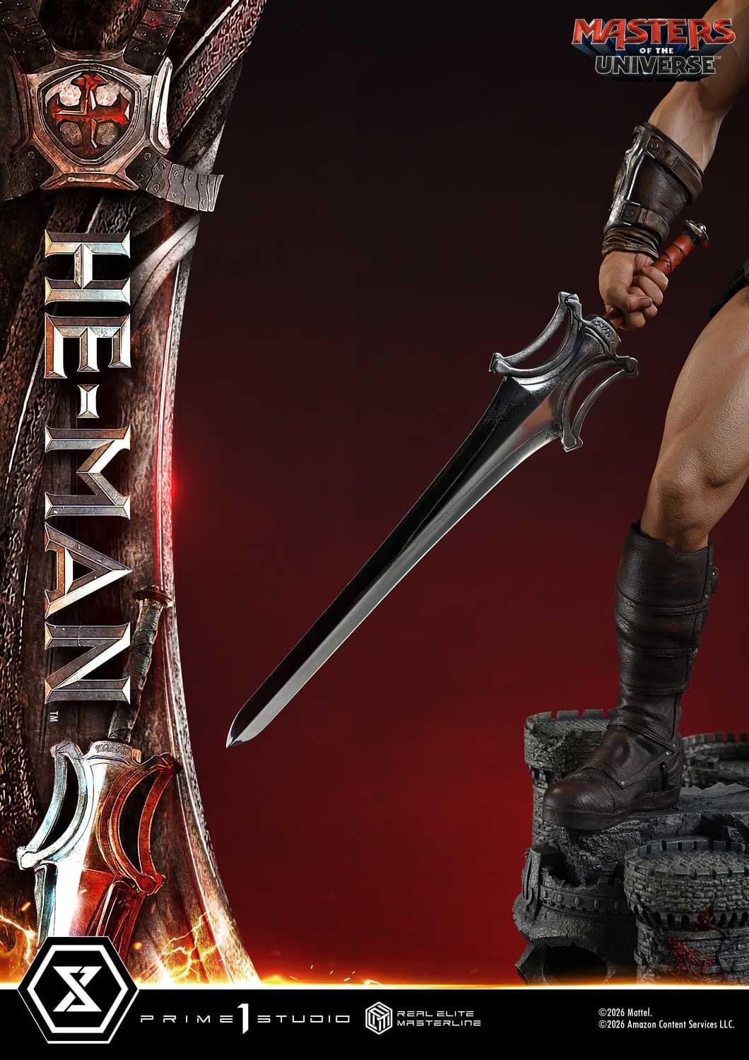 PRE-ORDER: Masters of the Universe (2026 Film) Real Elite Masterline Series Statue 1/3 He-Man 93 cm