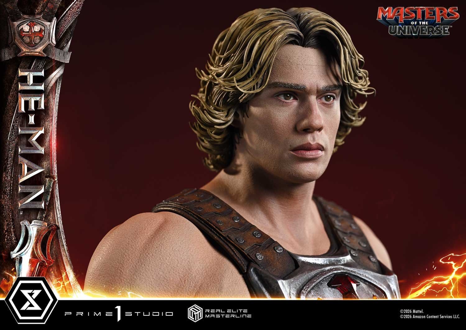 PRE-ORDER: Masters of the Universe (2026 Film) Real Elite Masterline Series Statue 1/3 He-Man 93 cm