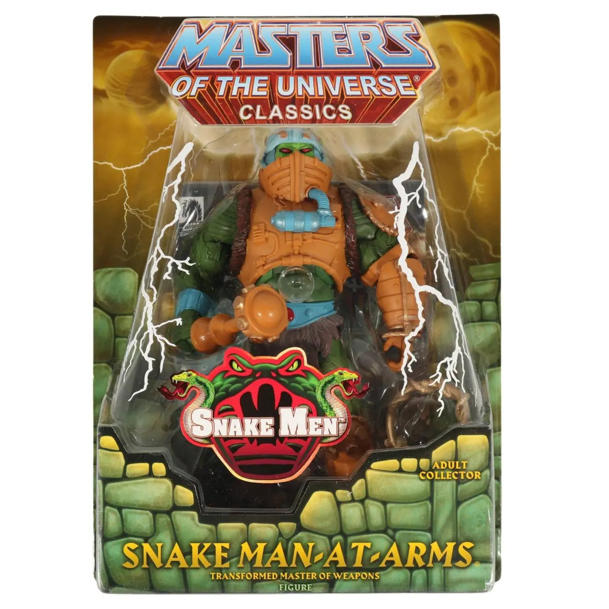 Masters of the Universe Classics SNAKE MAN-AT-ARMS