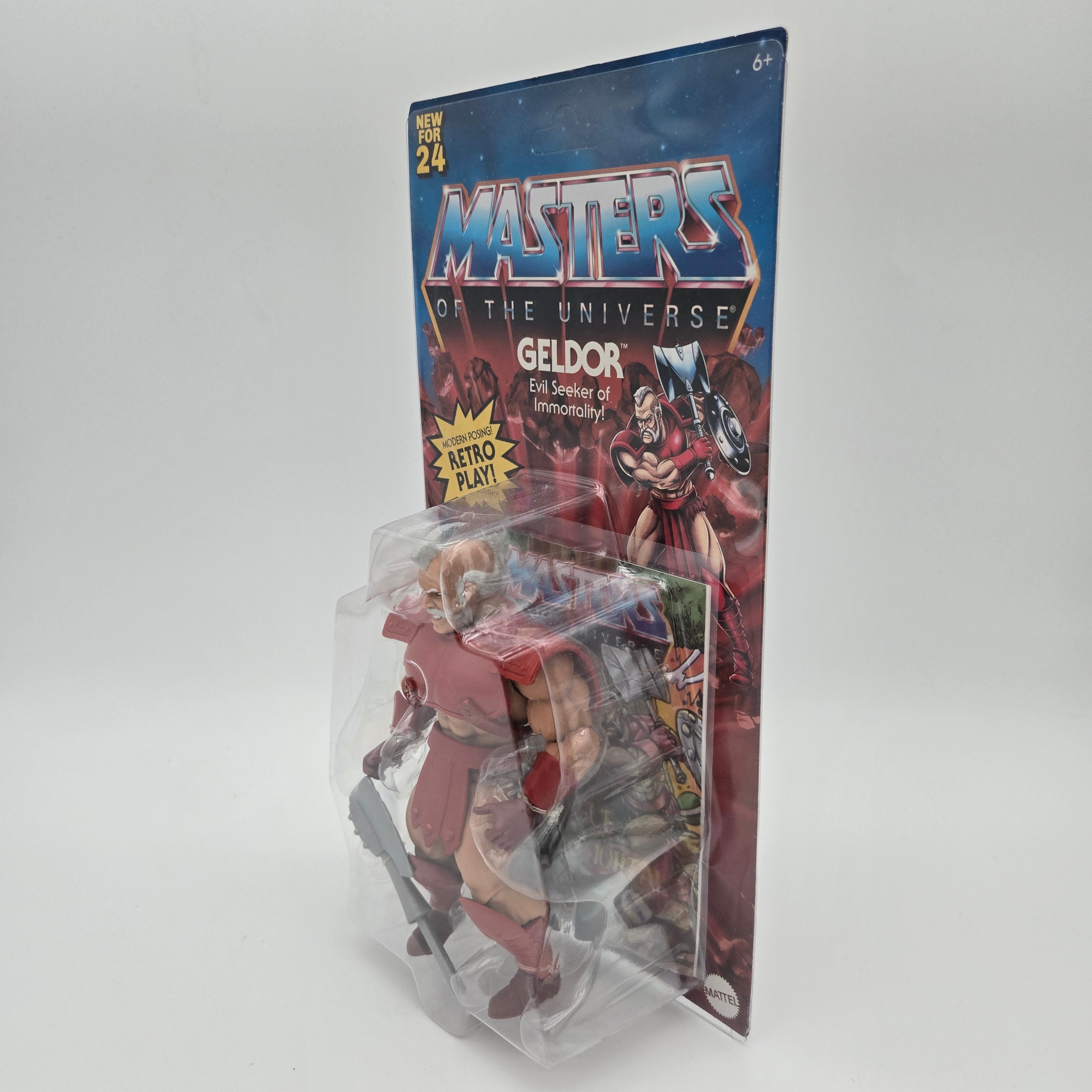 Masters of the Universe Origins - Geldor "Collector Grade" (Original Shipper)(mehrere Varianten)