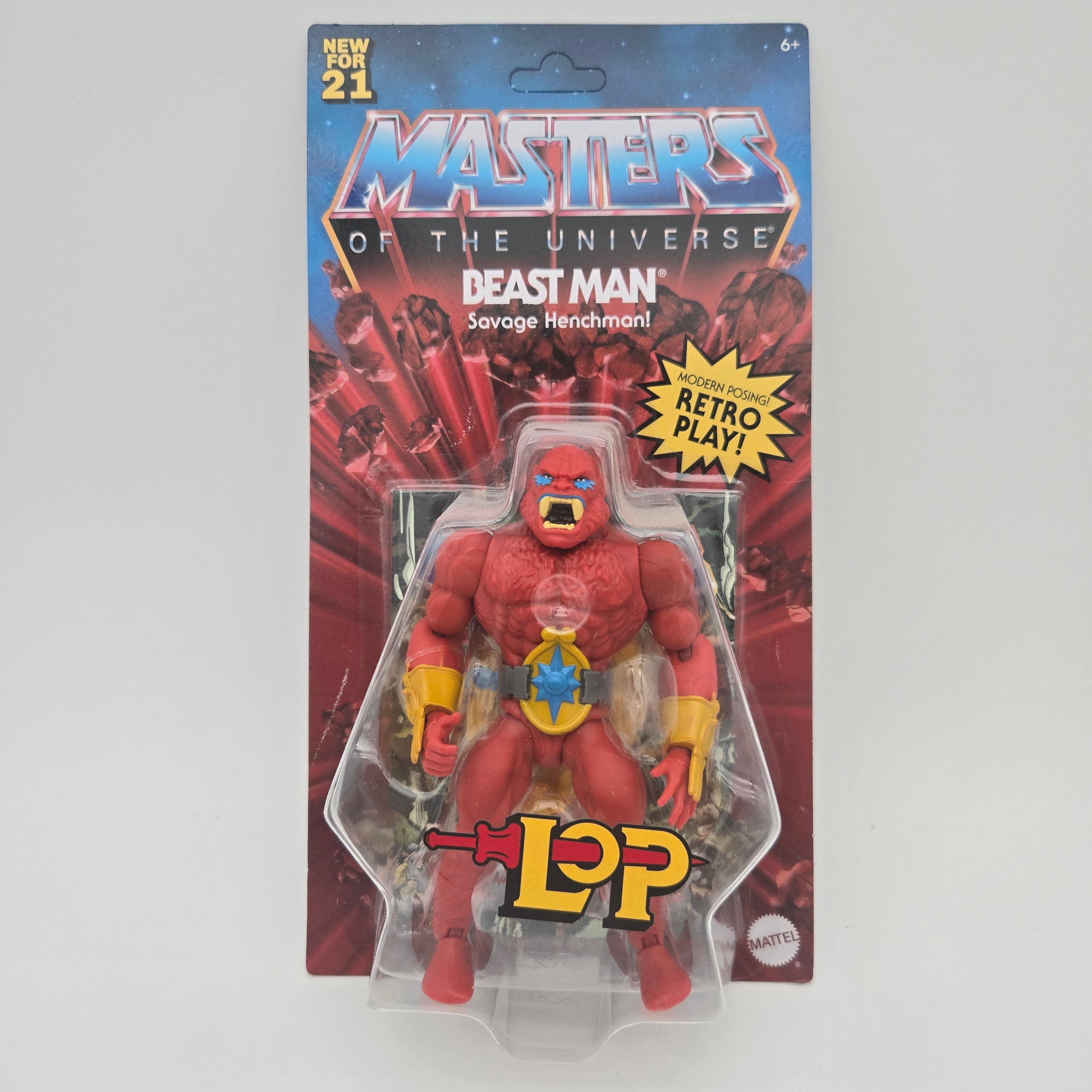 Masters of the Universe Origins - Lords of Power - Beast Man 14 cm (US)